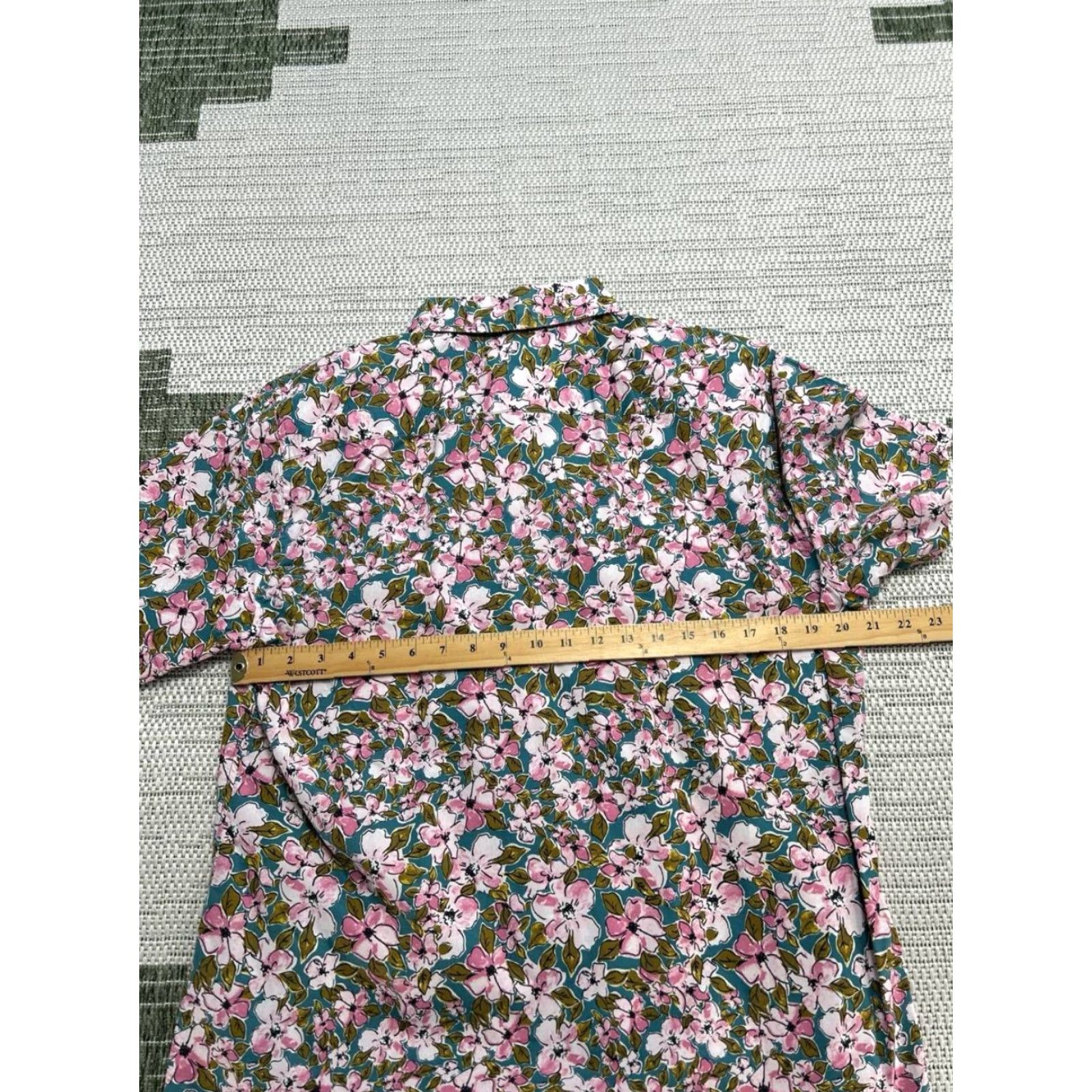 Bonobos Bonobos Shirt Men Large Multicolor Floral Cotton Stretch Slim Fit Beach Hawaiian Size US L / EU 52-54 / 3 - 6 Thumbnail