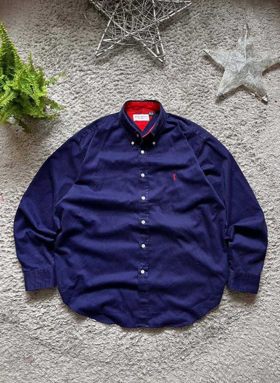 Yves Saint Laurent Shirt Streetwear Vintage Luxury Rich Logo