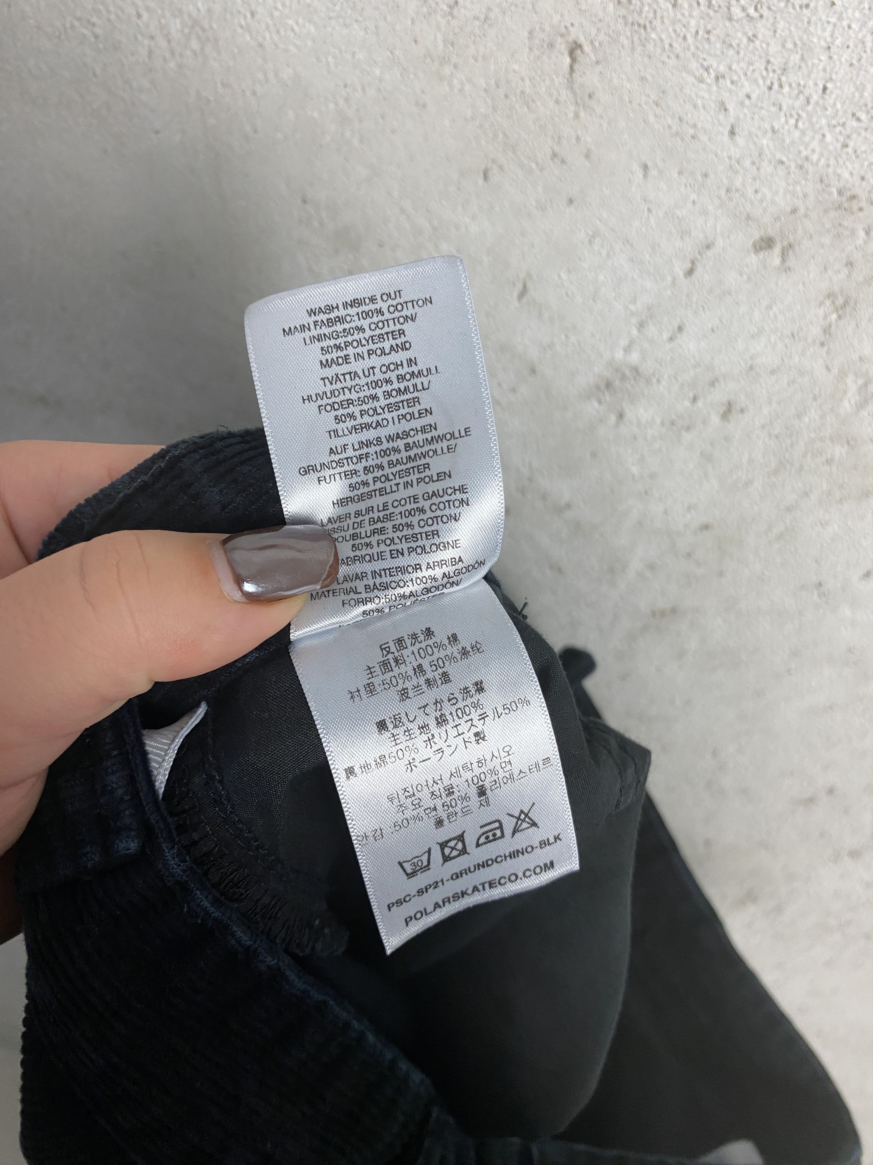Polar Skate Co. Polar Skate Grund Chinos Corduroy pants casual Size US 32 / EU 48 - 7 Thumbnail