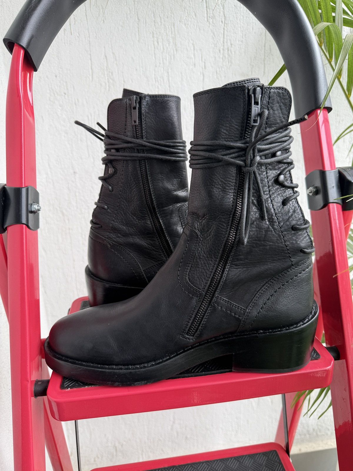 Ann Demeulemeester Backlace boots Size US 8 / EU 41 - 14 Thumbnail
