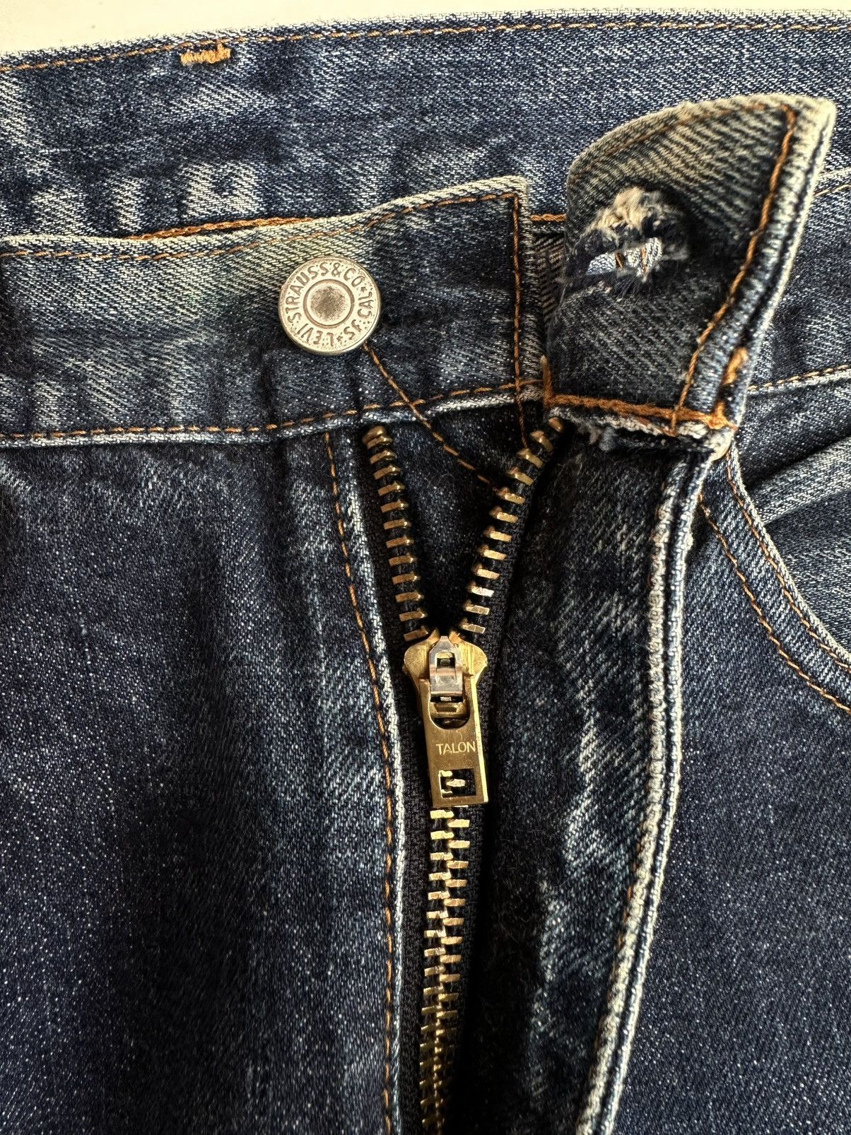 Levi's Vintage 90s Levi’s 502XX button stamp J09 Made in Japan Size US 30 / EU 46 - 5 Thumbnail