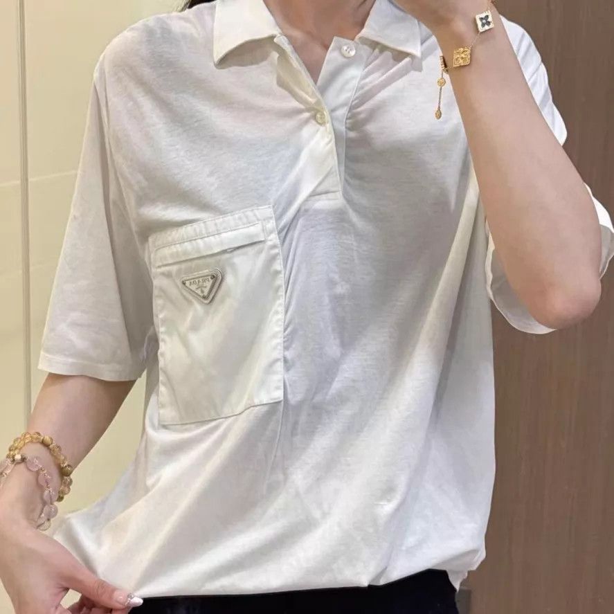 Prada Prada 95 New L polo shirt Size L / US 10 / IT 46 - 1 Thumbnail