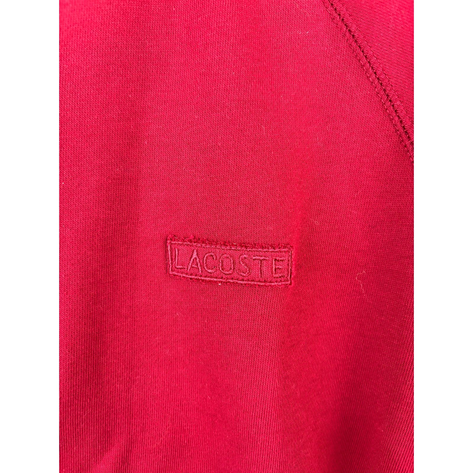 Lacoste Vintage Lacoste IZOD Red Long Sleeve Polo Shirt Medium NEW Size US M / EU 48-50 / 2 - 4 Thumbnail