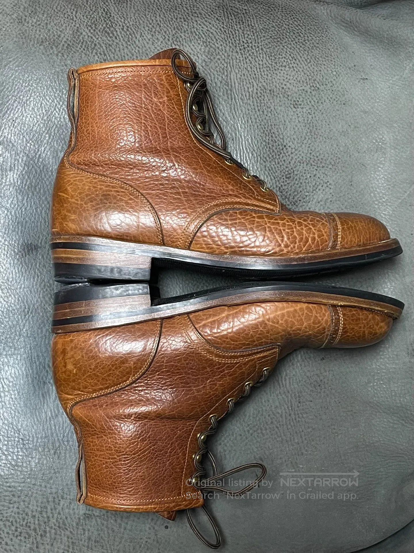 Iron Heart Iron Shoes Custom Leather Boots. Size US 9 / EU 42 - 6 Thumbnail