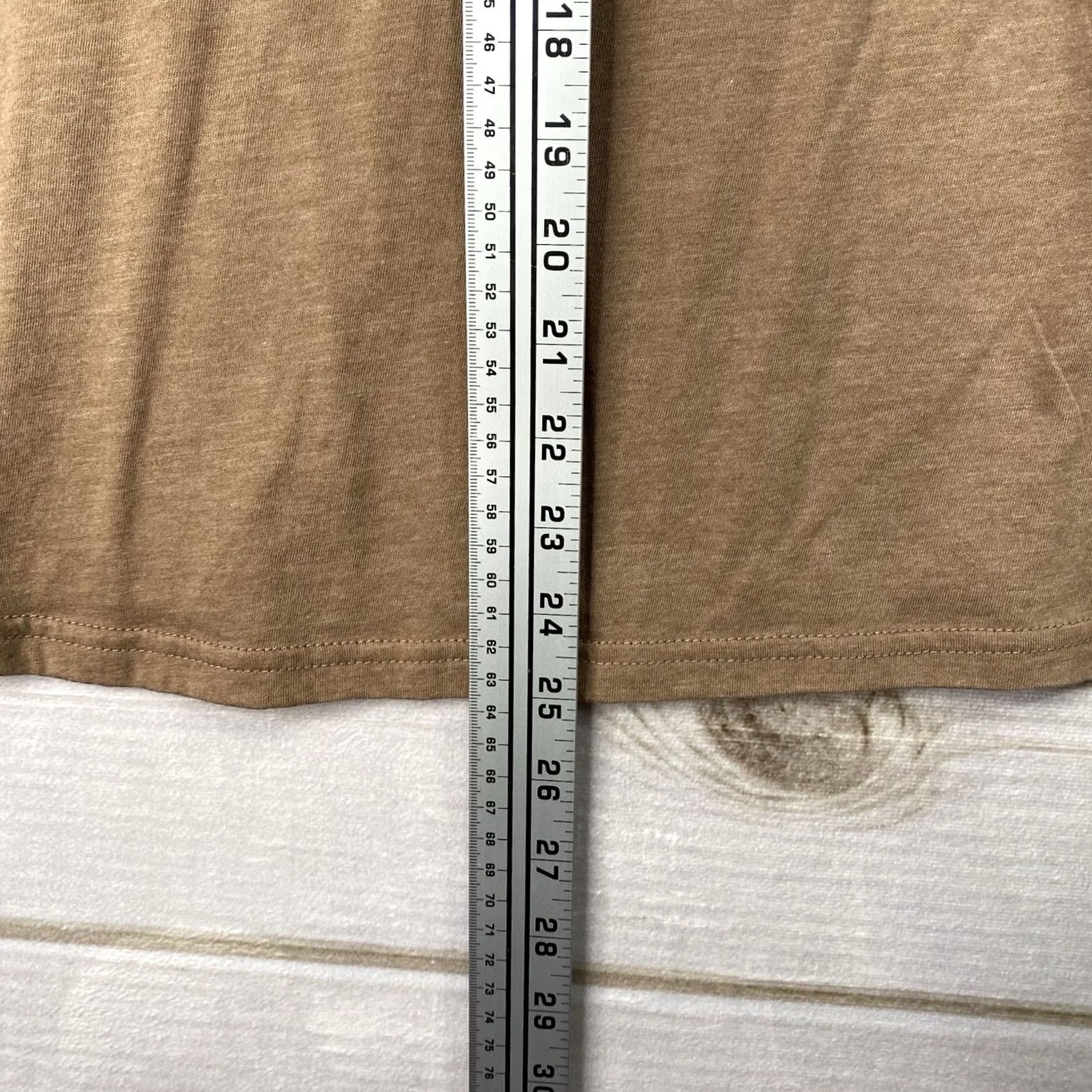 Vintage Aéropostale A87 T-Shirt Women's 2X Brown V-Neck Pullover Short Sleeve Activewear Casual Sportswear Sweatshirt Style Size XXL / US 16-18 / IT 52-54 - 4 Thumbnail