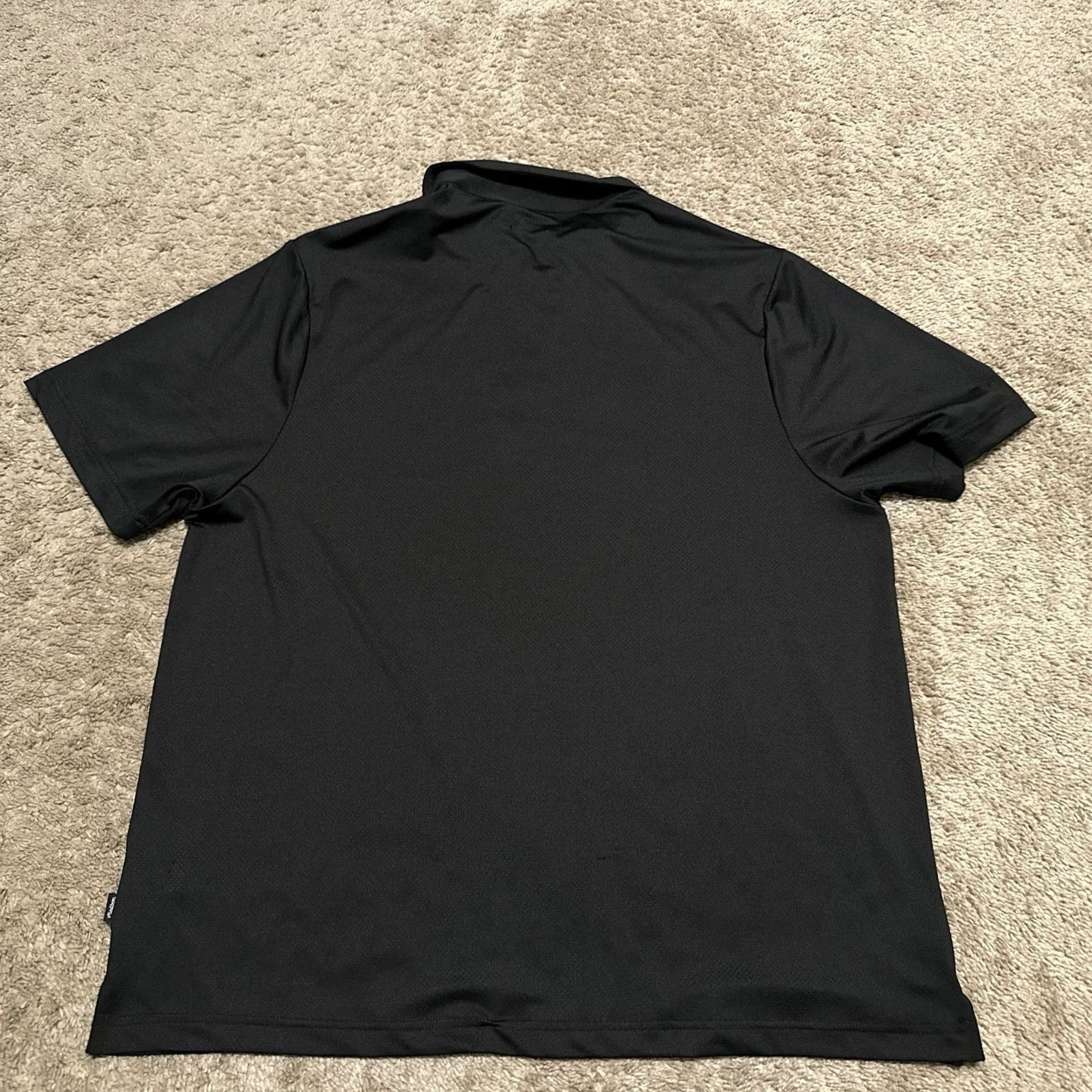 Vintage Malbon Golf Polo Shirt Mens XL Parsons Breathable Cotton Knit Logo Embroidered Button Golf Season Spring Summer Short Sleeve Polo Shirt Mens XL Black Size US XL / EU 56 / 4 - 4 Thumbnail