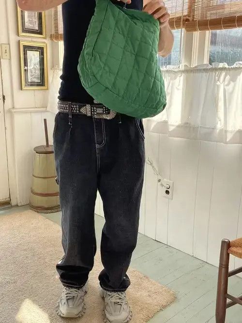 Vintage Mesh Puffy Crossbody Bag Size ONE SIZE - 3 Thumbnail