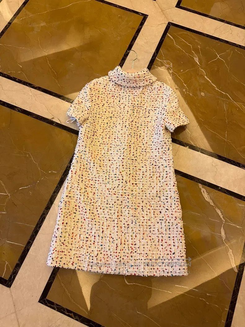 Valentino Valentino Tweed candy-colored dress Size S / US 4 / IT 40 - 4 Thumbnail