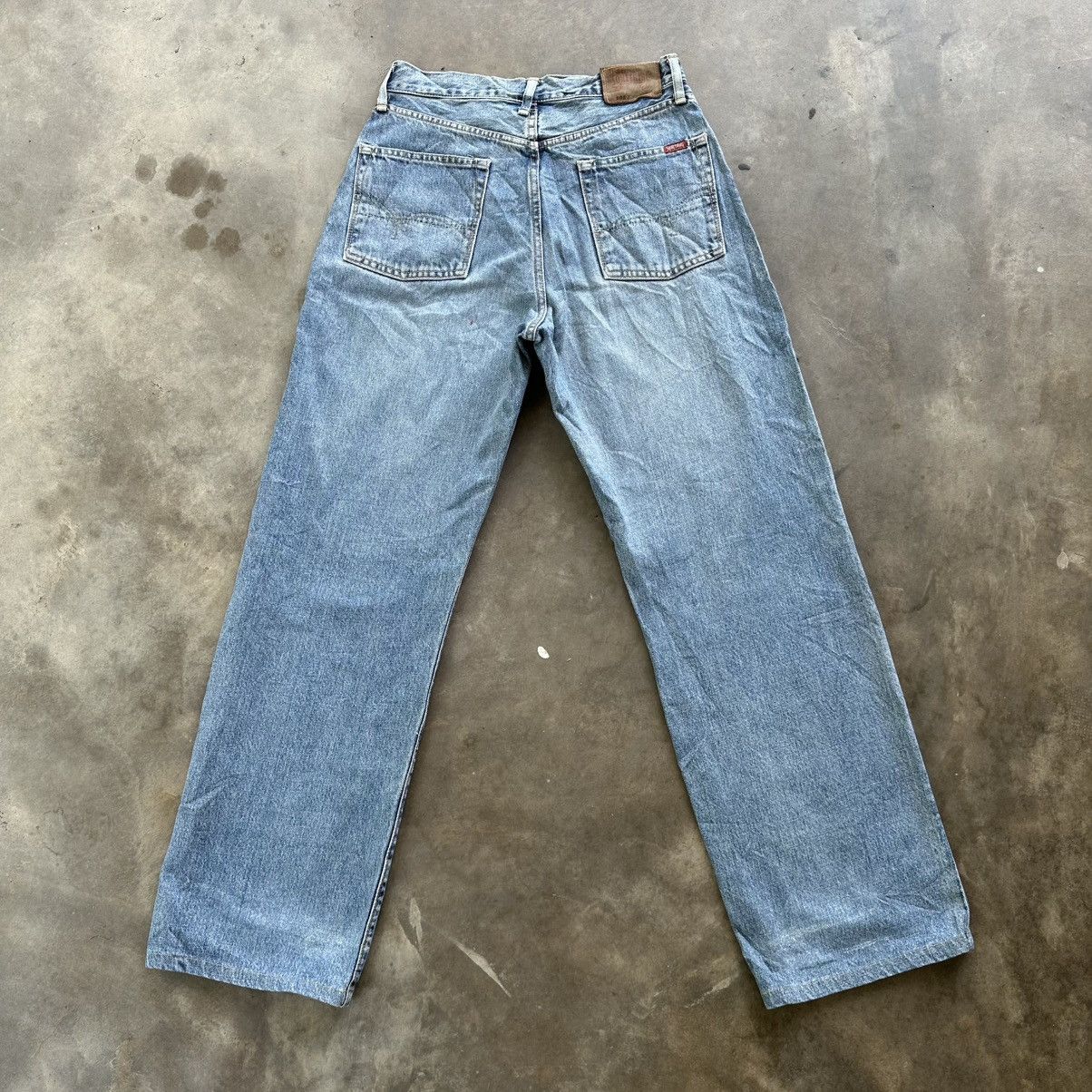 Japanese Brand Vintage Edwin Distressed Faded Denim Jean Pant W28 Size US 28 / EU 44 - 9 Thumbnail