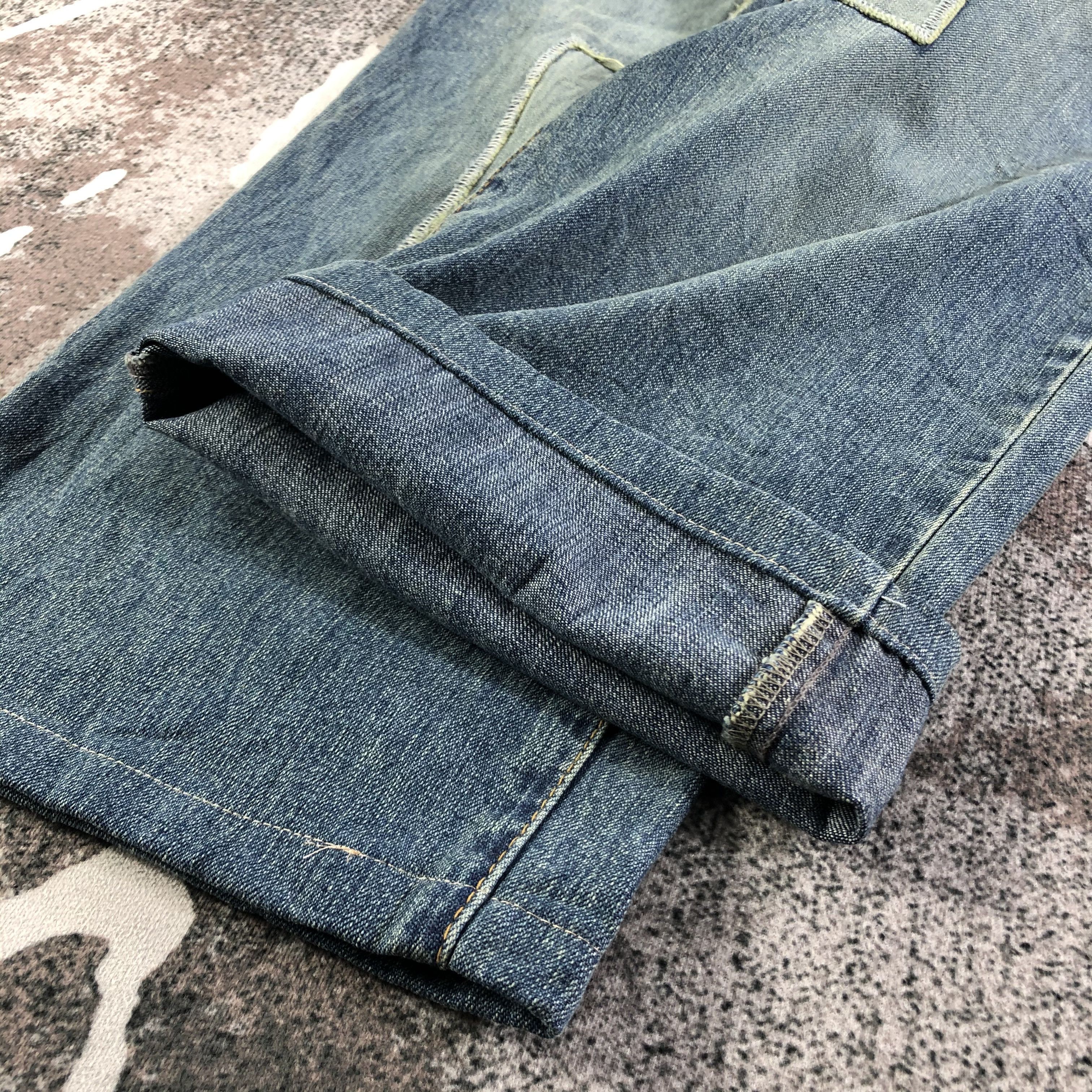 Tony Hawk Tony Hawk Patchwork Baggy Jeans KJ2046 Size US 33 - 5 Thumbnail