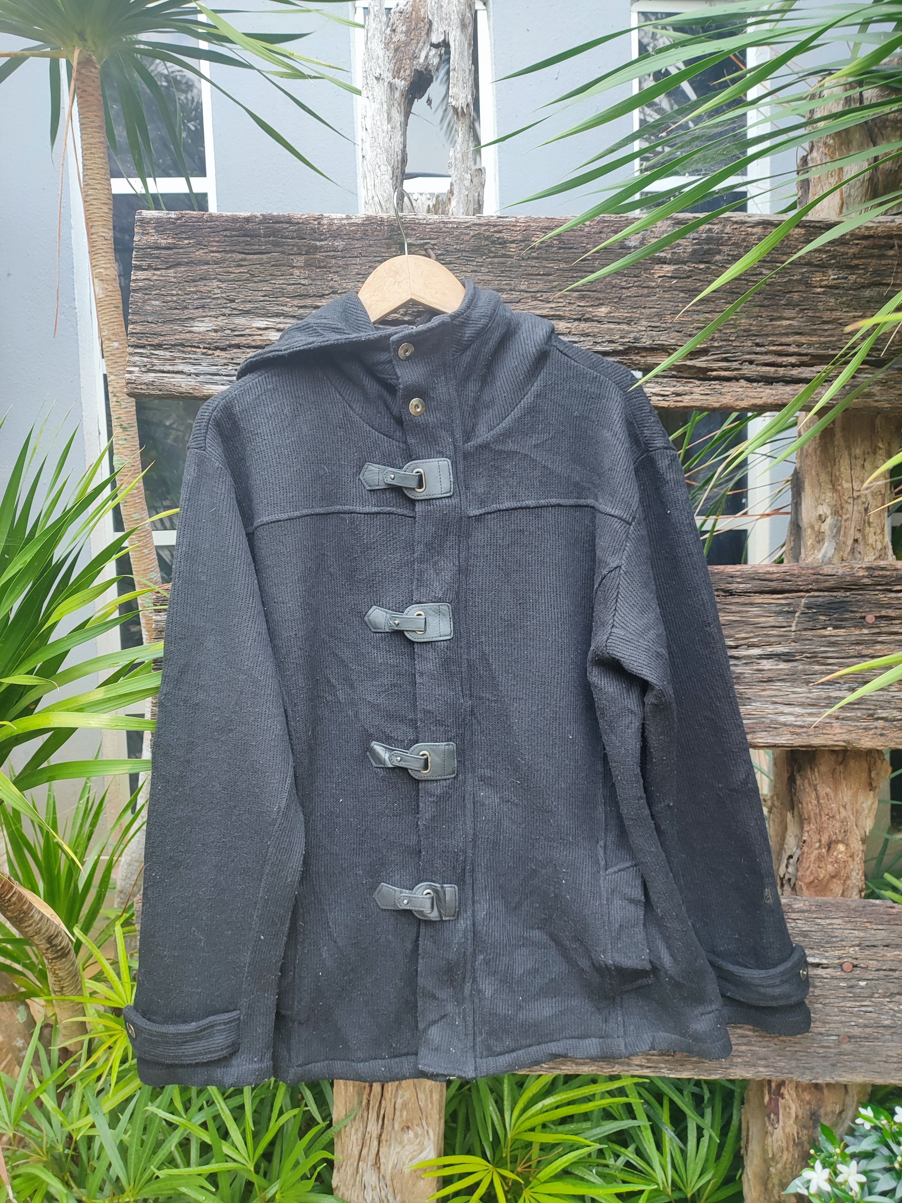 image of If Six Was Nine x In The Attic Steal In The Attic Punk Style Jacket in Black (Size 2XL)
