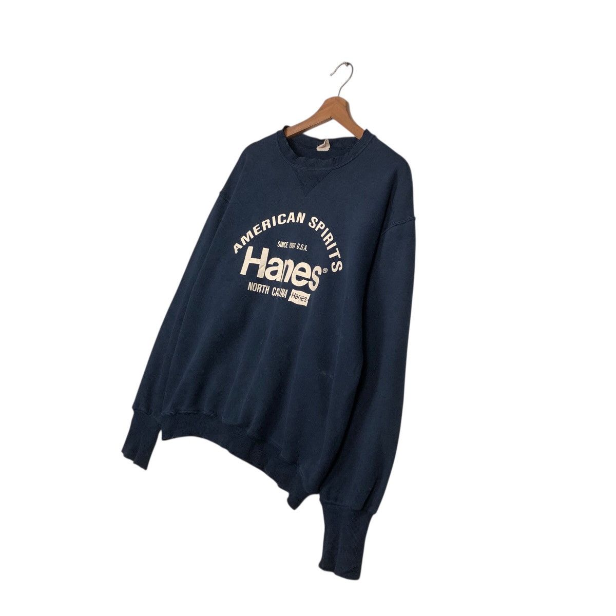 Other 📌Vintage Sweatshirt Hanes Big Logo Spell Out Size US L / EU 52-54 / 3 - 3 Thumbnail