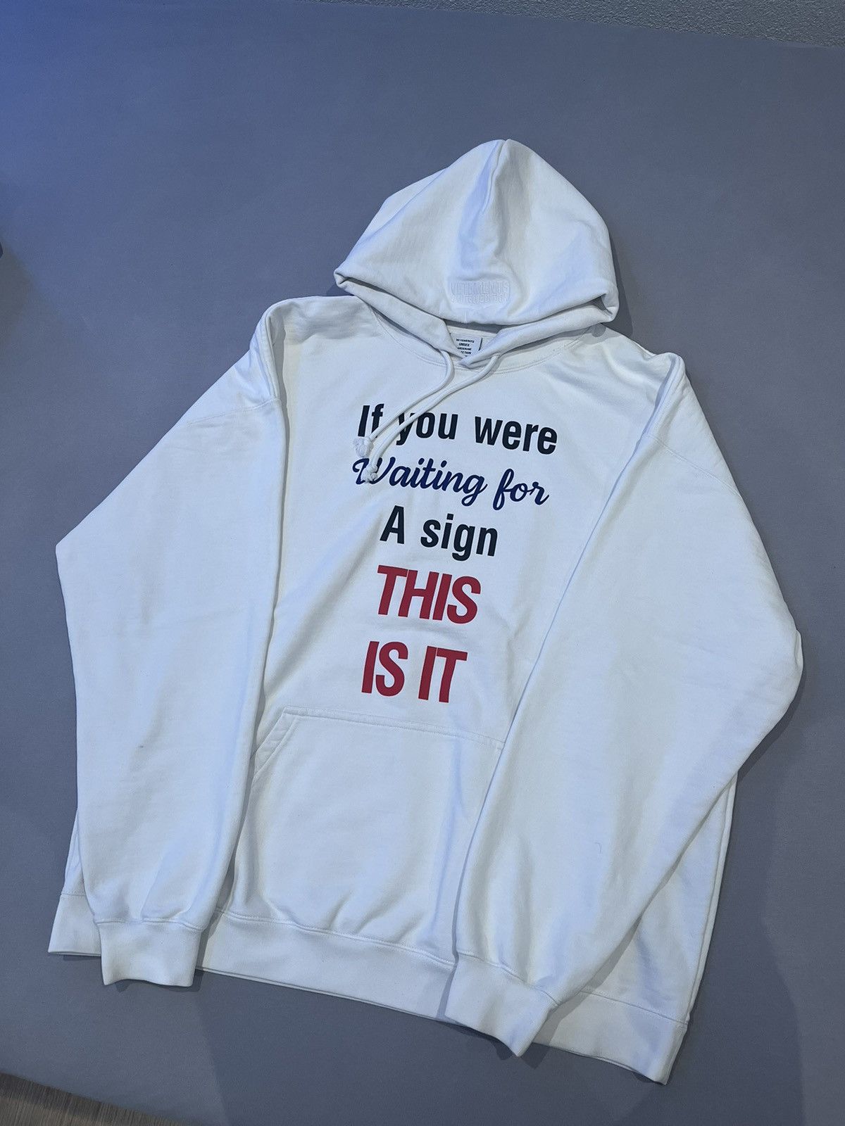 Vetements Free Hugs Hoodie
