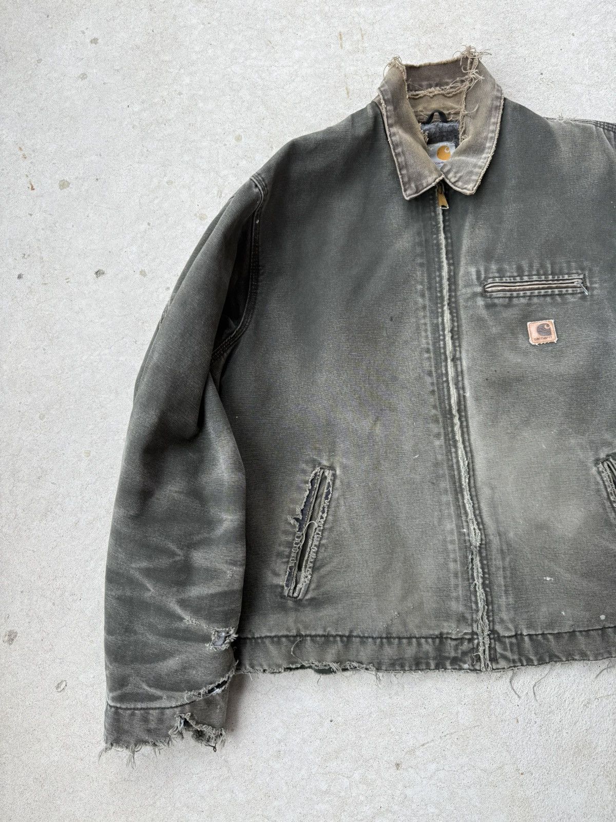 Carhartt Vintage J97MOS Carhartt Detroit Jacket Size US XXL / EU 58 / 5 - 5 Thumbnail