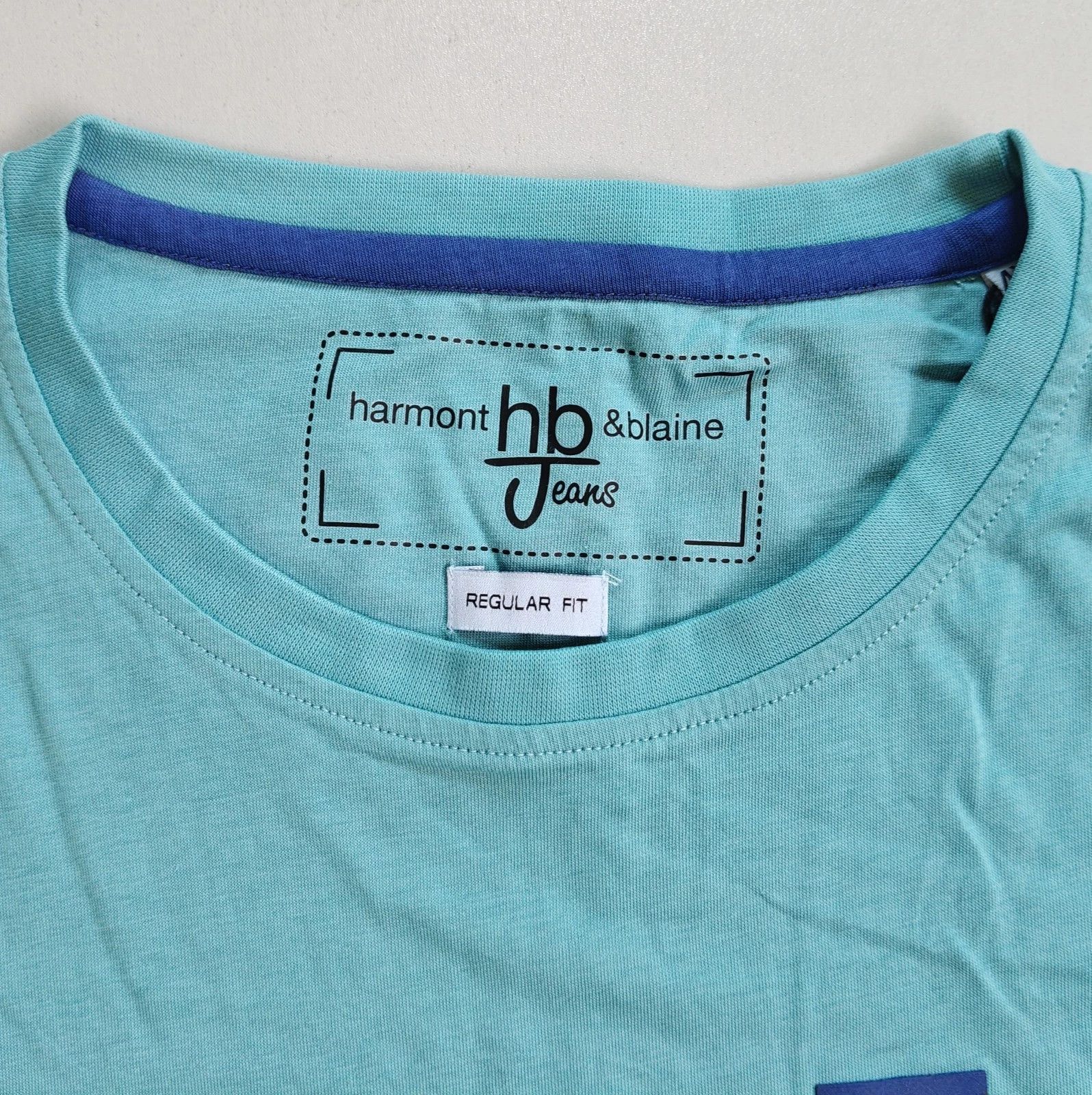 Harmont & Blaine Harmont & Blaine Jeans (HBJ) Crew Neck T-shirt ASM/2069 Size US XXL / EU 58 / 5 - 4 Thumbnail