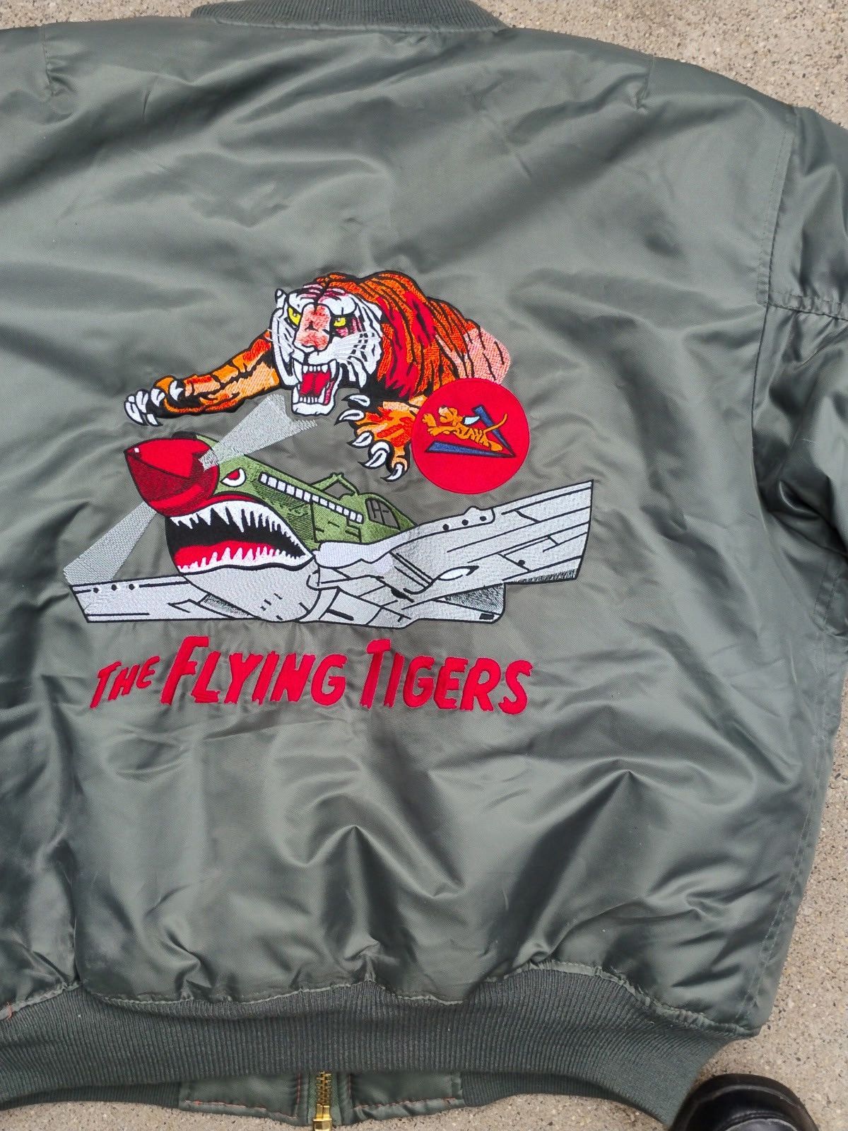 Rothco NWT Rothco REVERSIBLE MA-1 Flight Jacket Tigers P-40 Bomber Size US M / EU 48-50 / 2 - 8 Thumbnail