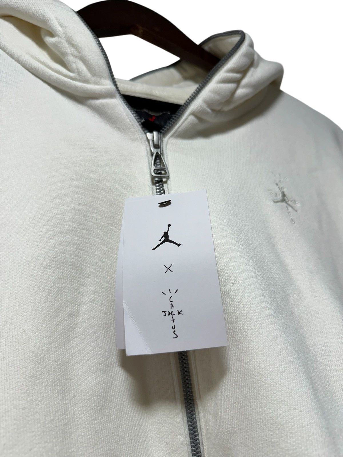 Jordan Brand × Travis Scott Nike Air Jordan x Travis Scott Cactus Jack Full Zip Hoodie Size US L / EU 52-54 / 3 - 5 Thumbnail