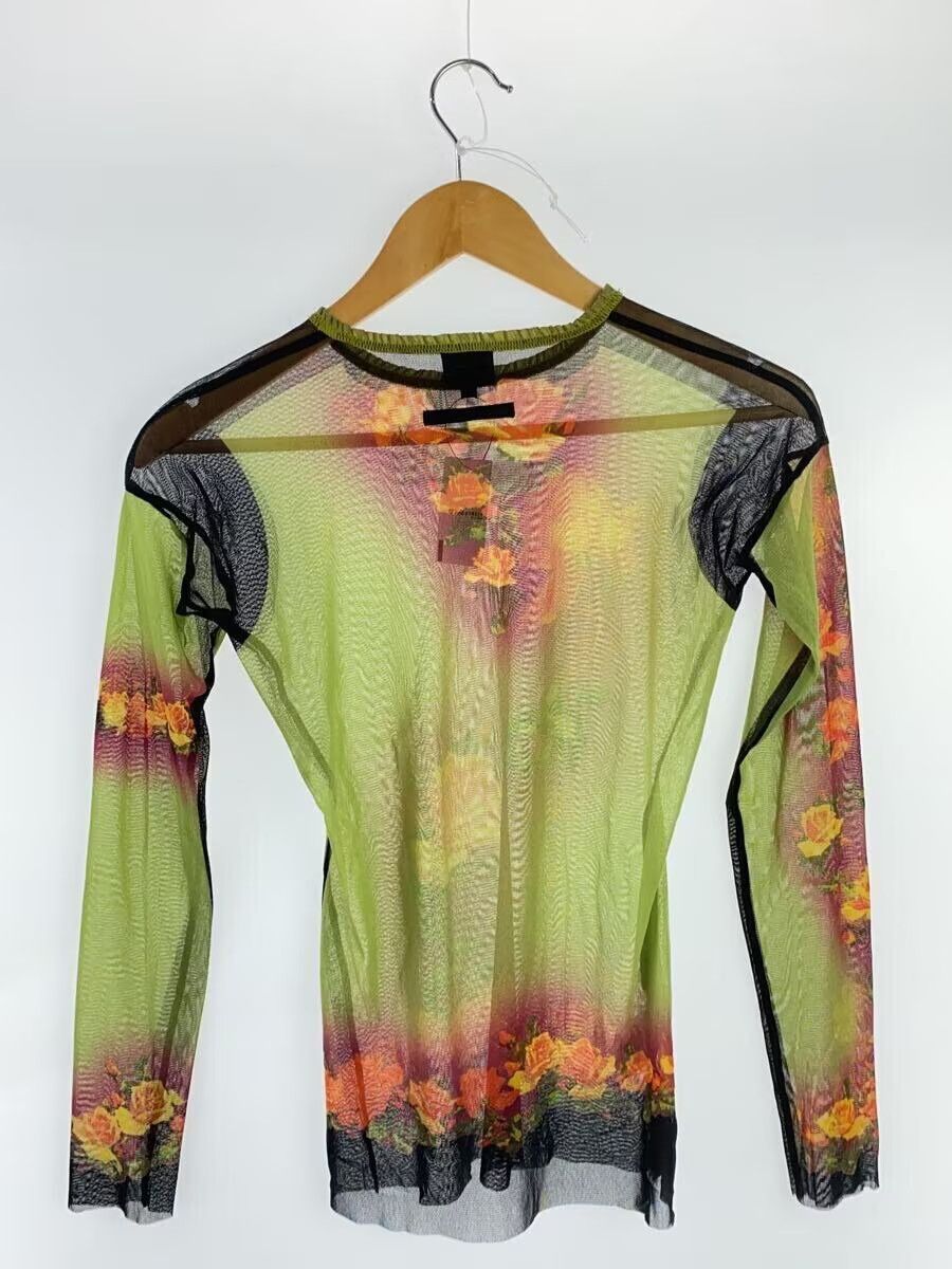 Jean Paul Gaultier Floral Mesh Long Sleeve Top Size S / US 4 / IT 40 - 2 Thumbnail