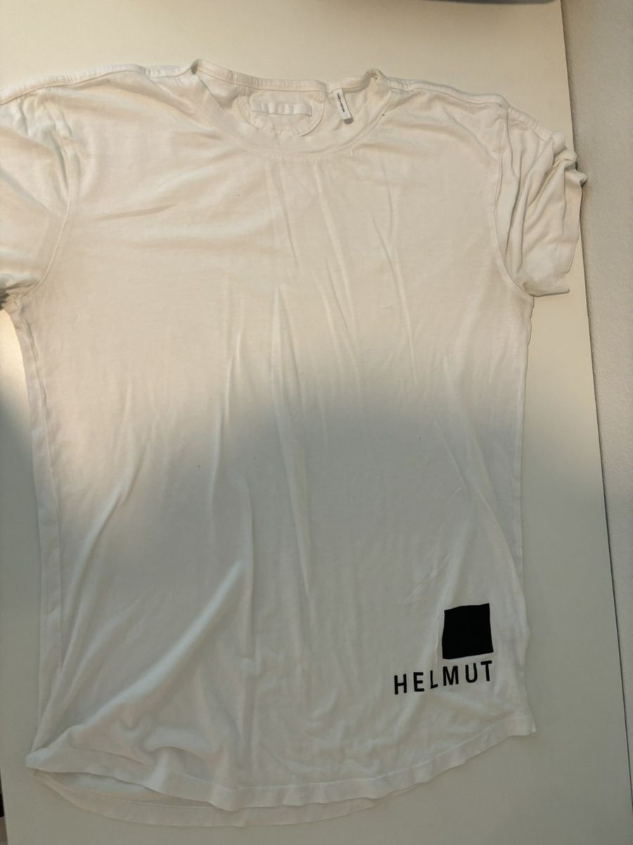 Helmut Lang White Blank Helmut Lang Tee Size US M / EU 48-50 / 2 - 1 Thumbnail