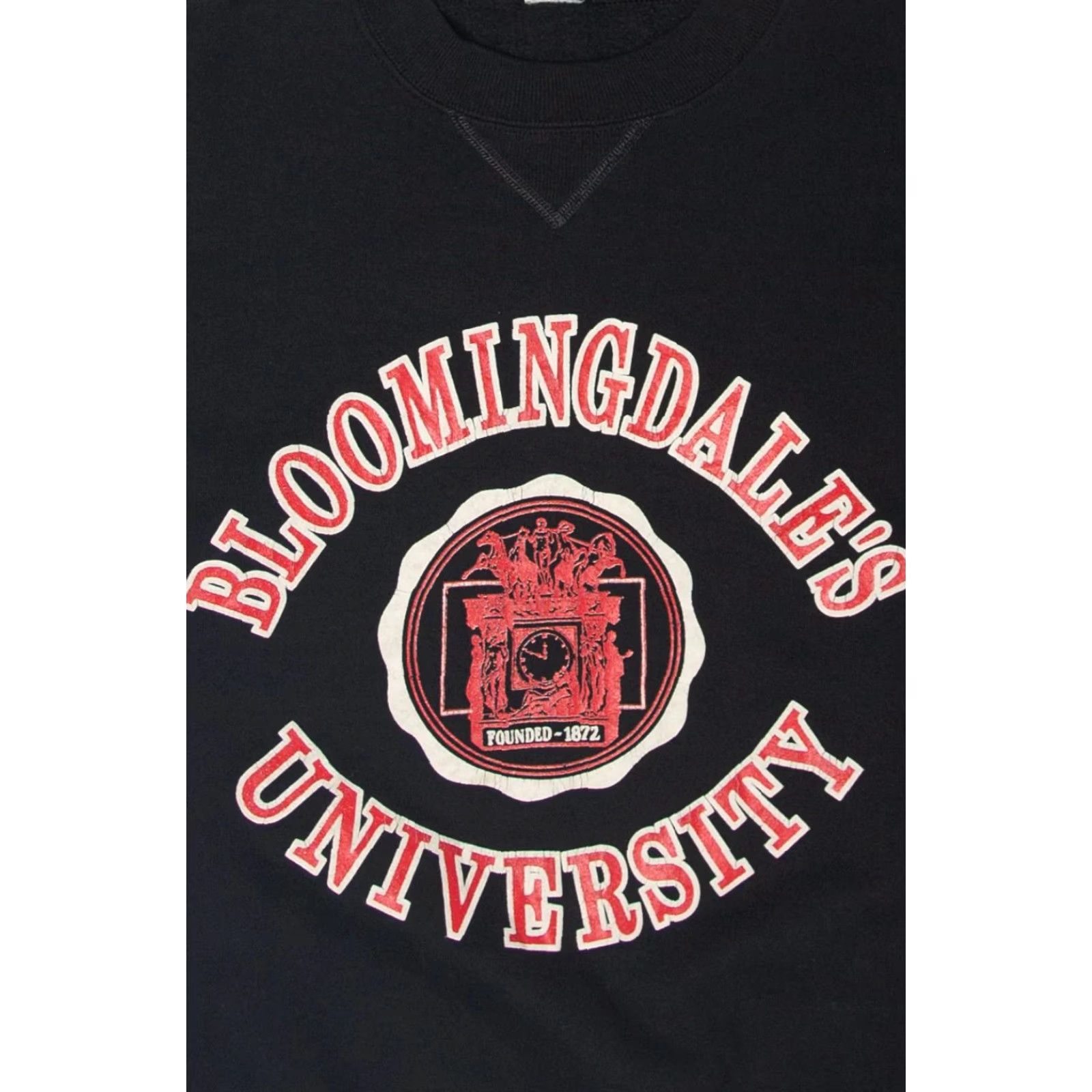 Russell Athletic VINTAGE Bloomingdale's University Sweatshirt Russell Athletic Black Medium Mens Womens 1990s Sweatshirt Size US M / EU 48-50 / 2 - 2 Thumbnail