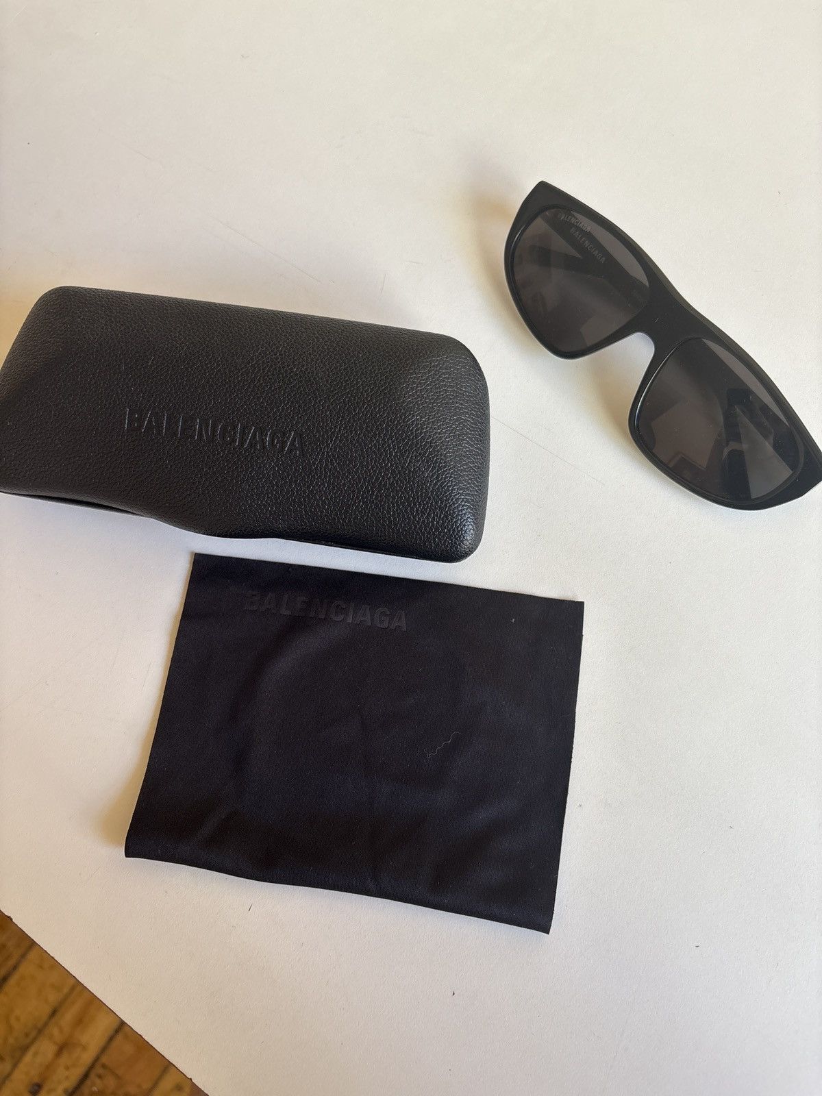 Balenciaga Balenciaga Shield Tinted Sunglasses Size ONE SIZE - 5 Thumbnail