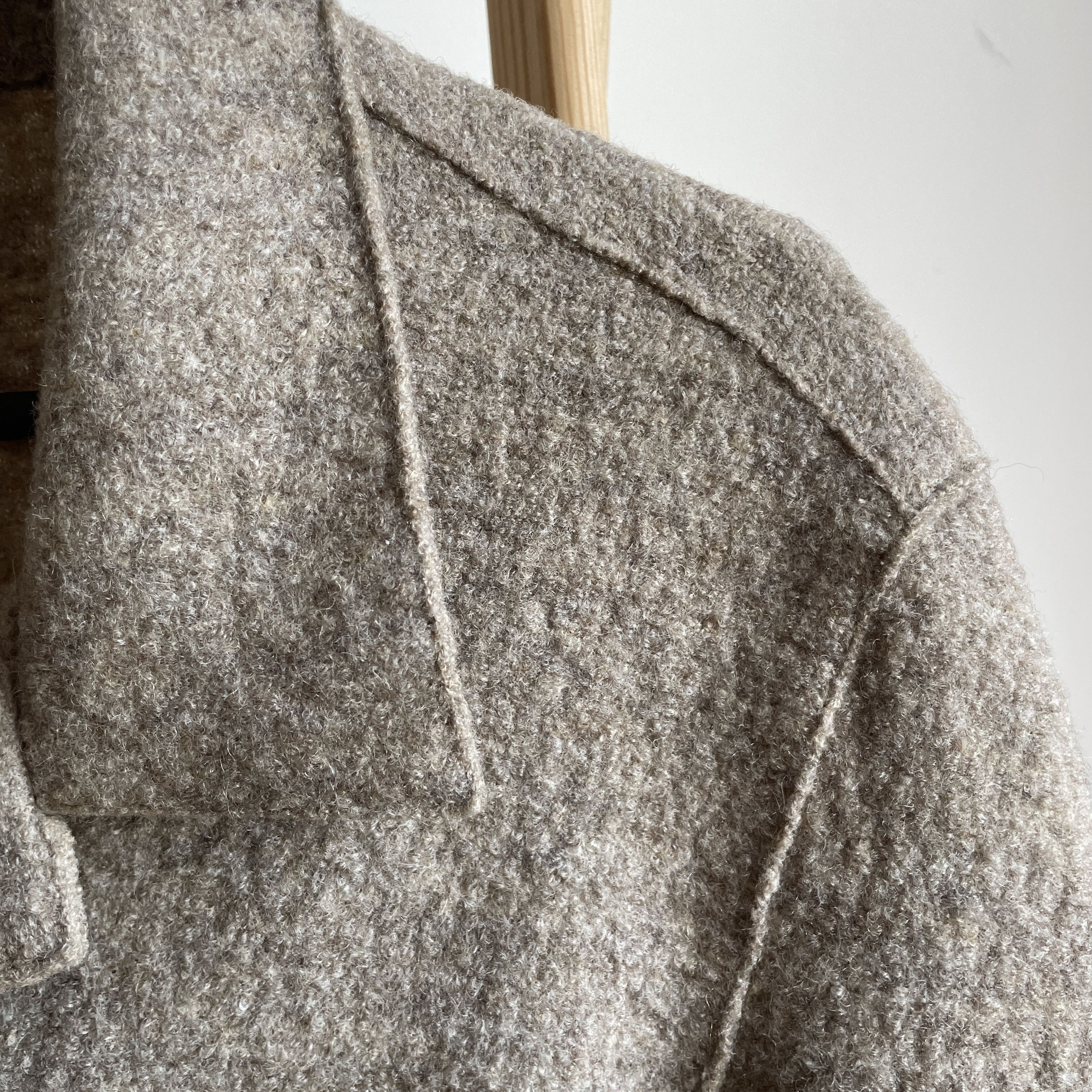 Mulberry Mulberry Womens Brushed Wool Unlined Coat Size UK 10 Size M / US 6-8 / IT 42-44 - 6 Thumbnail