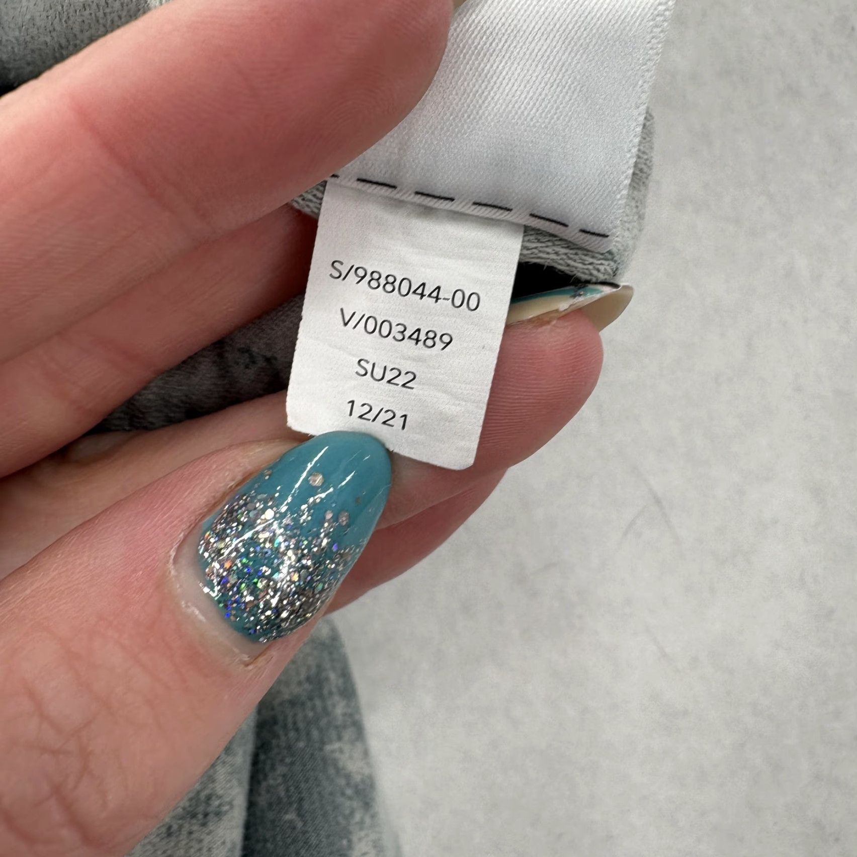 Athleta Athleta Farallon Jogger Pants Womens Large Gray Camo French Terry Elastic Waist Size 36" / US 14 / IT 50 - 7 Thumbnail