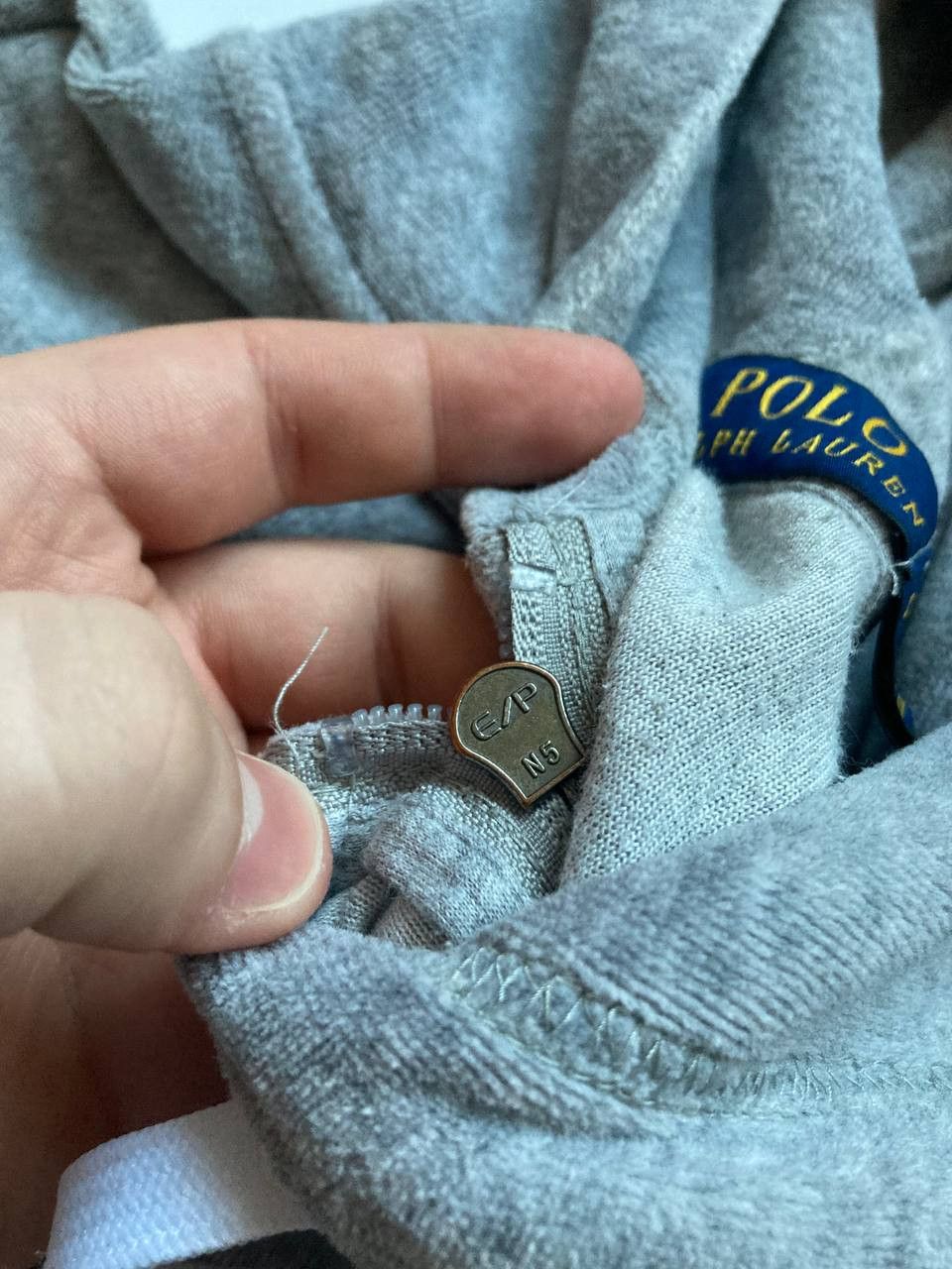 Polo Ralph Lauren × Vintage VERY RARE Vintage Polo Ralph Lauren Zip Up Hoodie Size US M / EU 48-50 / 2 - 7 Thumbnail