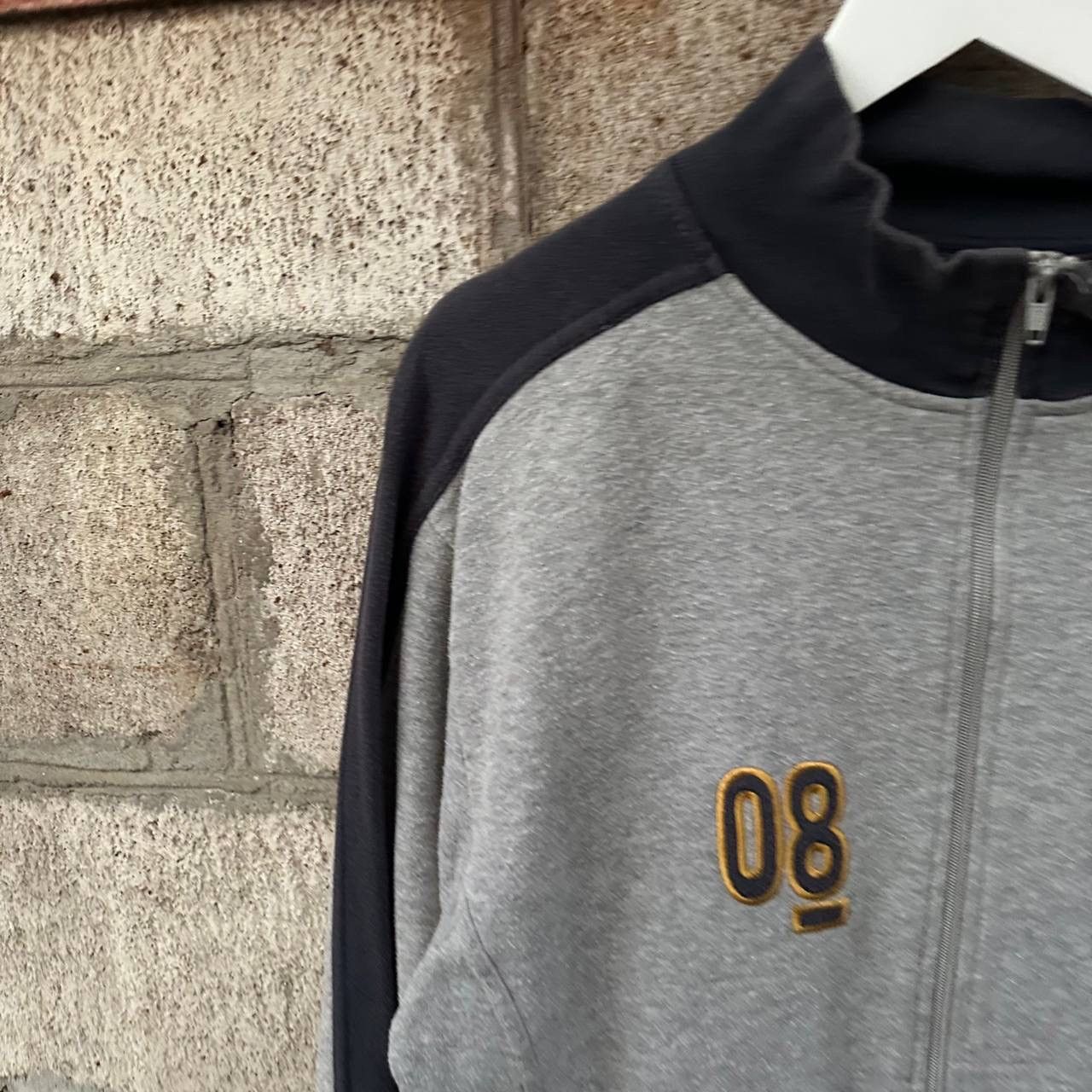 Number (N)ine Vintage Italia Zip Sweater Big Logo Size XL Y2K 00s USA Size US XL / EU 56 / 4 - 7 Thumbnail