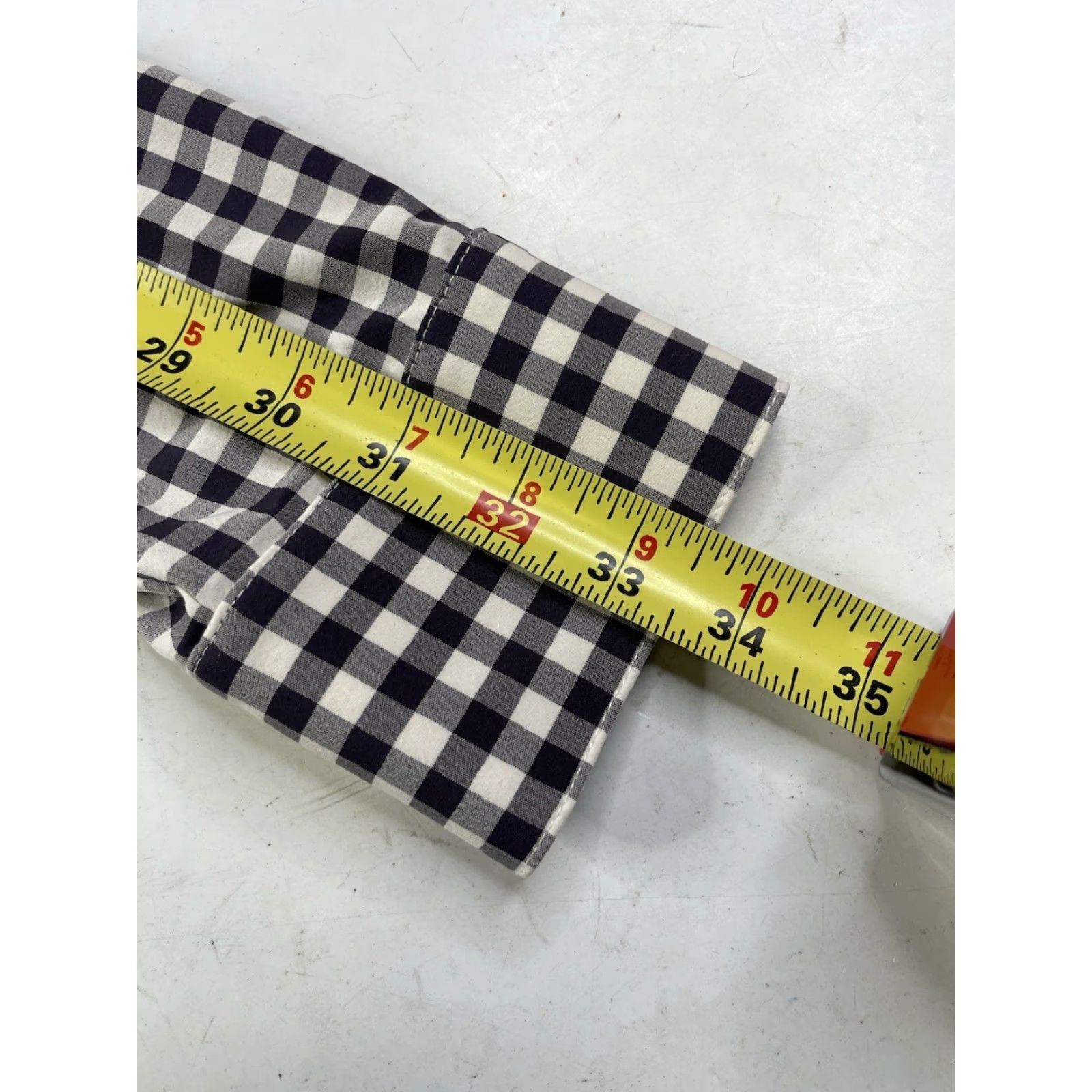 Mizzen+Main Mizzen+Main Shirt Mens MT Gingham Check Plaid Button-Up Long Sleeve Spread Collar Slim Fit Multicolor Polyester Spandex Size US M / EU 48-50 / 2 - 4 Thumbnail