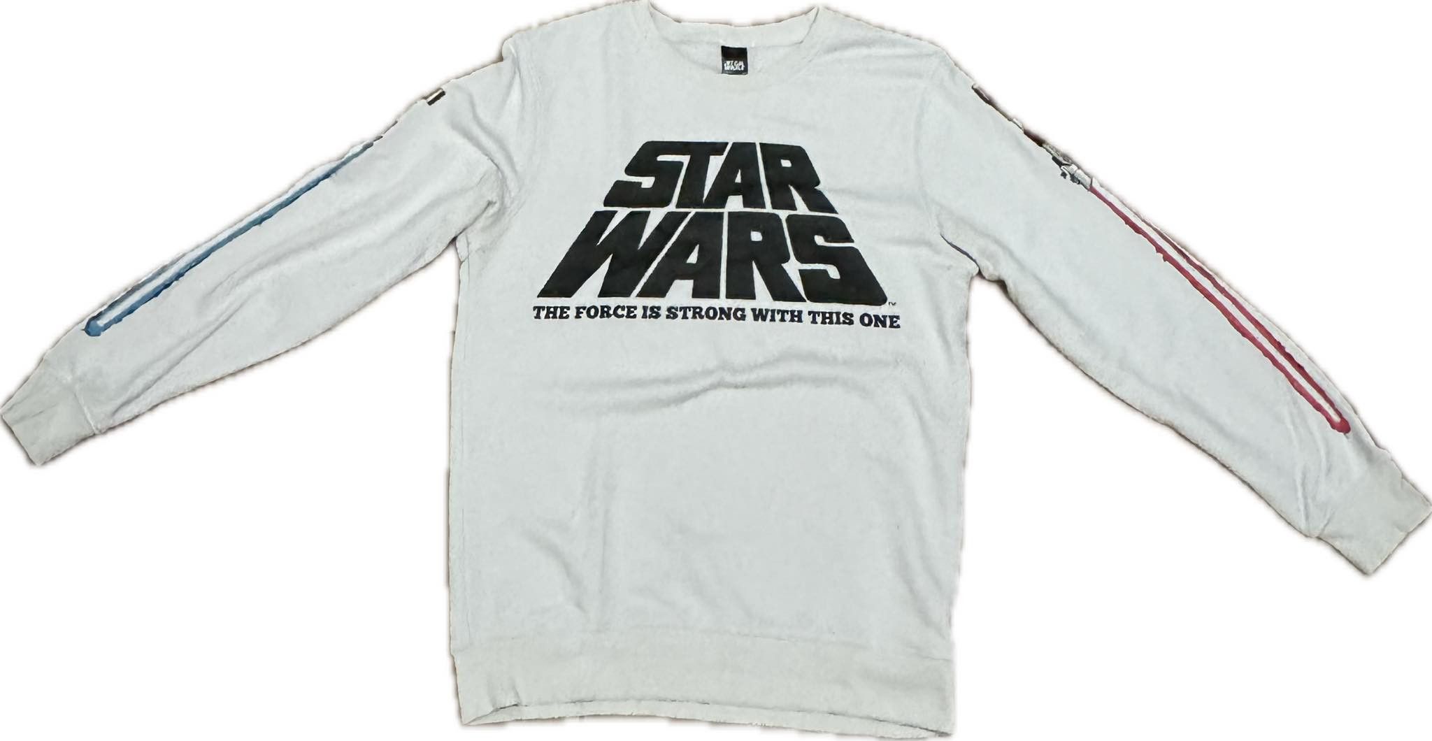 Star Wars Medium Sweatshirt Lightsabers by Cakeworthy