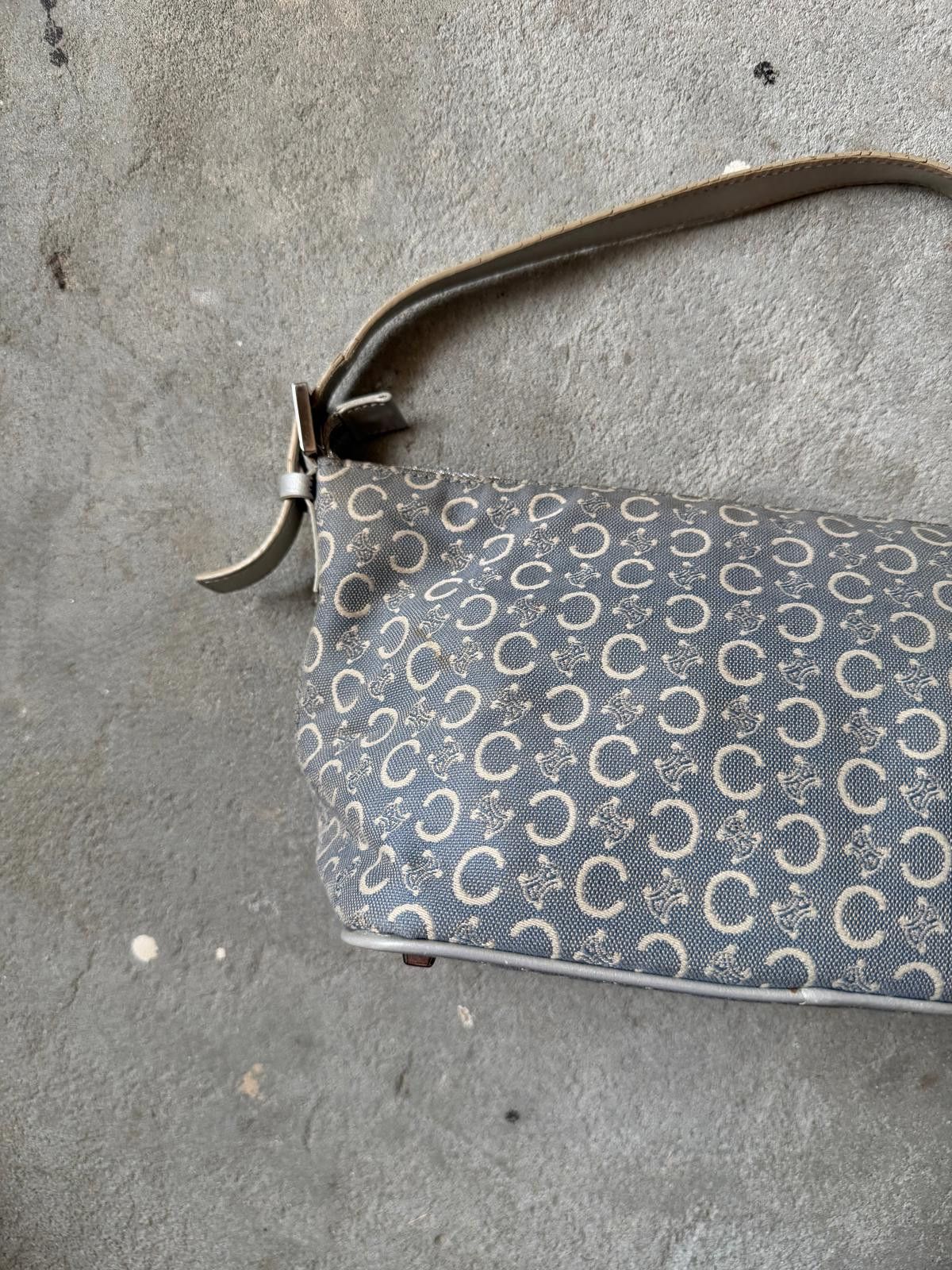 Celine Celine C Macadam Shoulder Bag Blue Size ONE SIZE - 8 Thumbnail