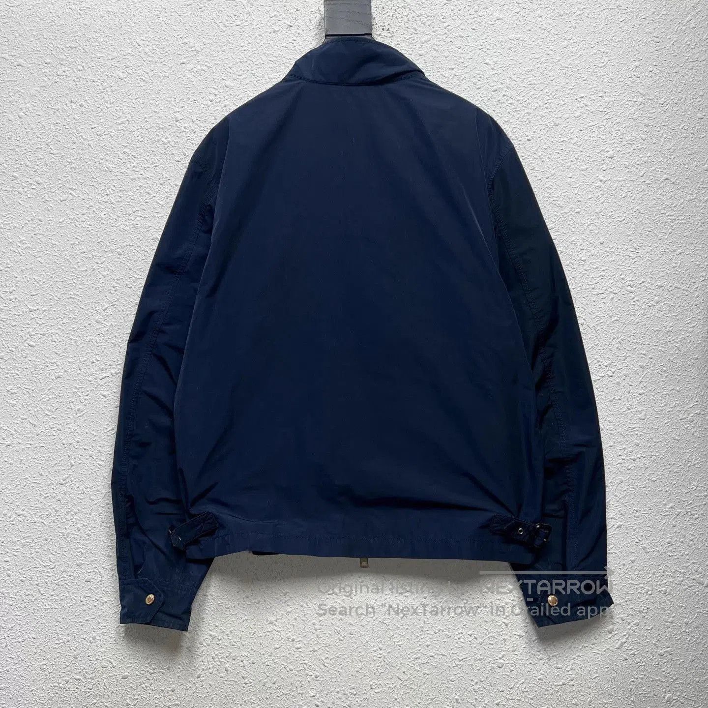 Burberry Blue Lightweight Zip-Up Jacket. Size US L / EU 52-54 / 3 - 2 Thumbnail