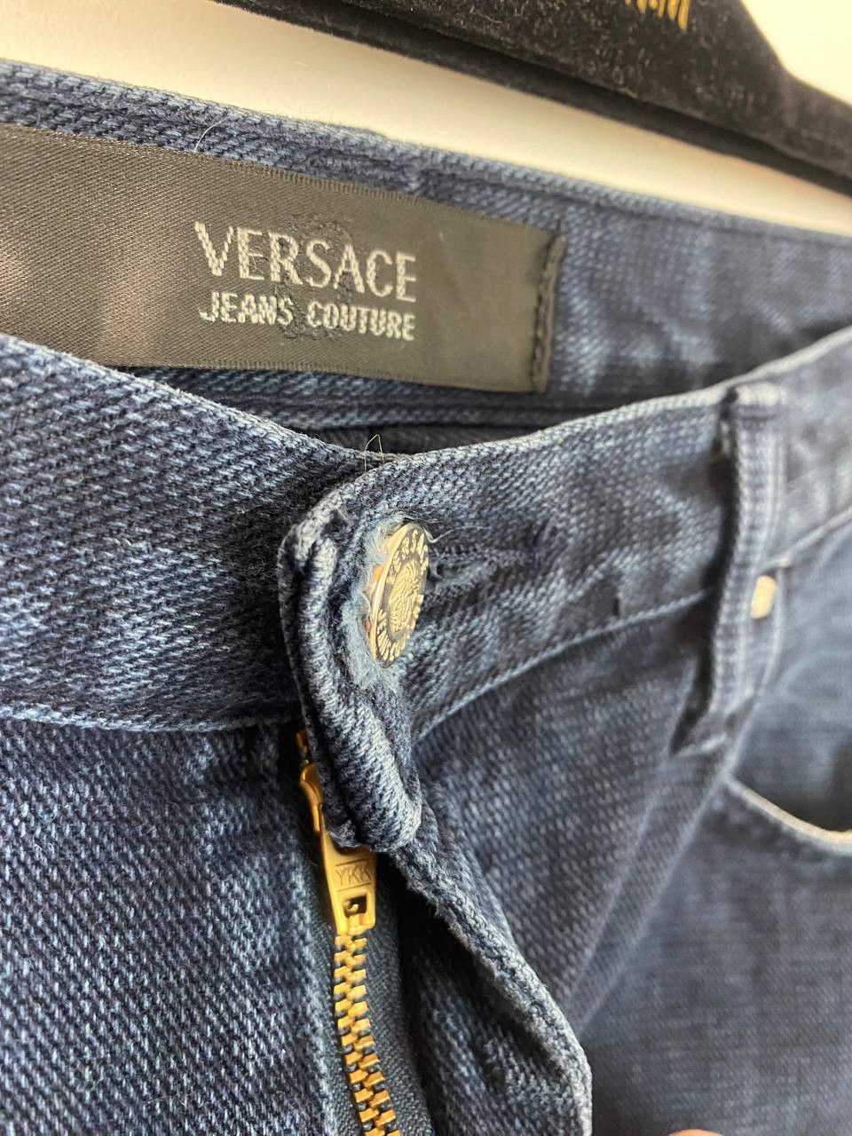 Versace Jeans Couture Versace Jeans Couture Straight Fit Medusa Logo Denim Jeans Size US 32 / EU 48 - 5 Thumbnail