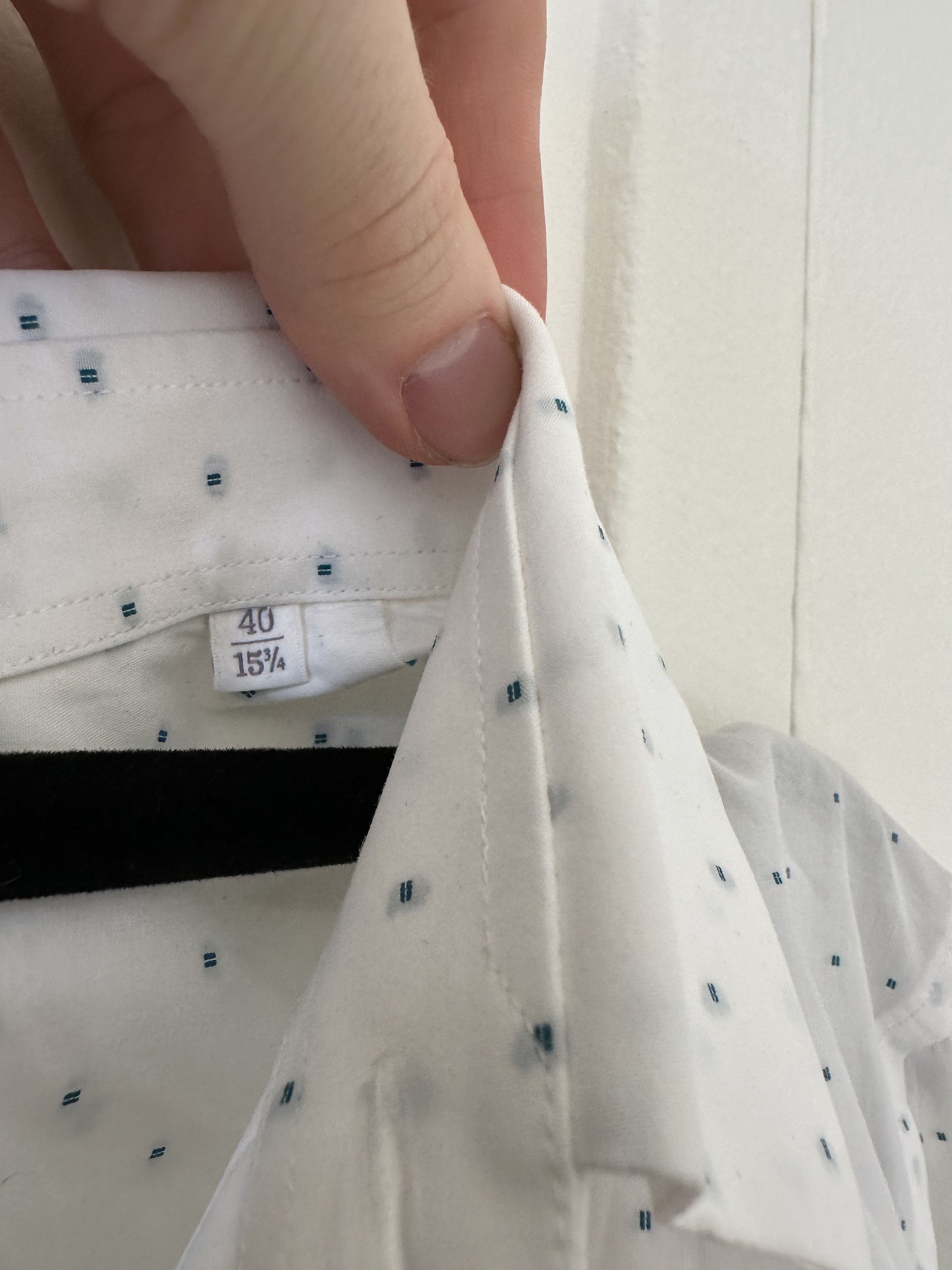Jil Sander Jil Sander Polka Dot Embroidered Button Up Shirt Size US M / EU 48-50 / 2 - 4 Thumbnail