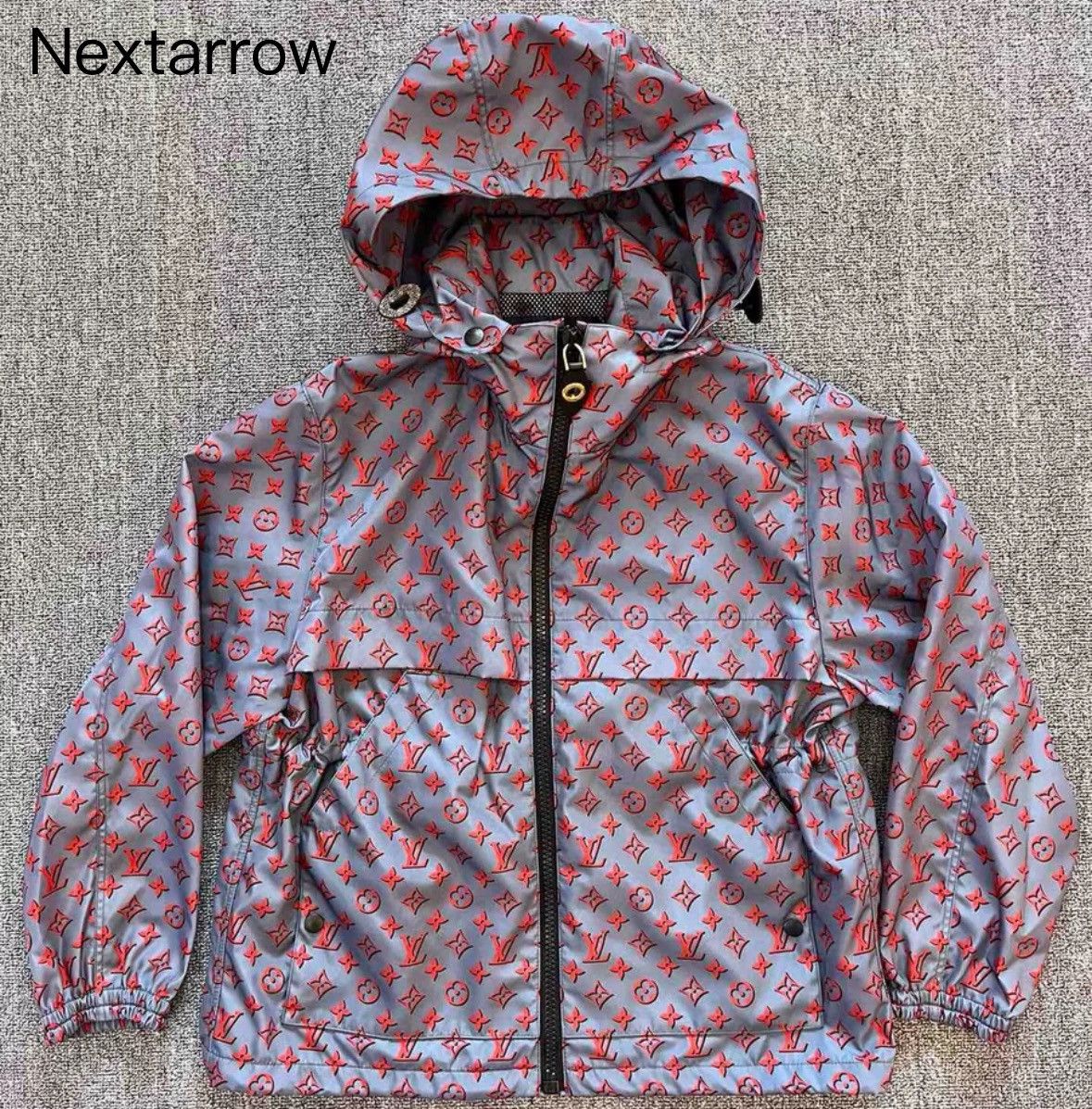 Louis Vuitton LV Logo Full Print Long Sleeve Jacket