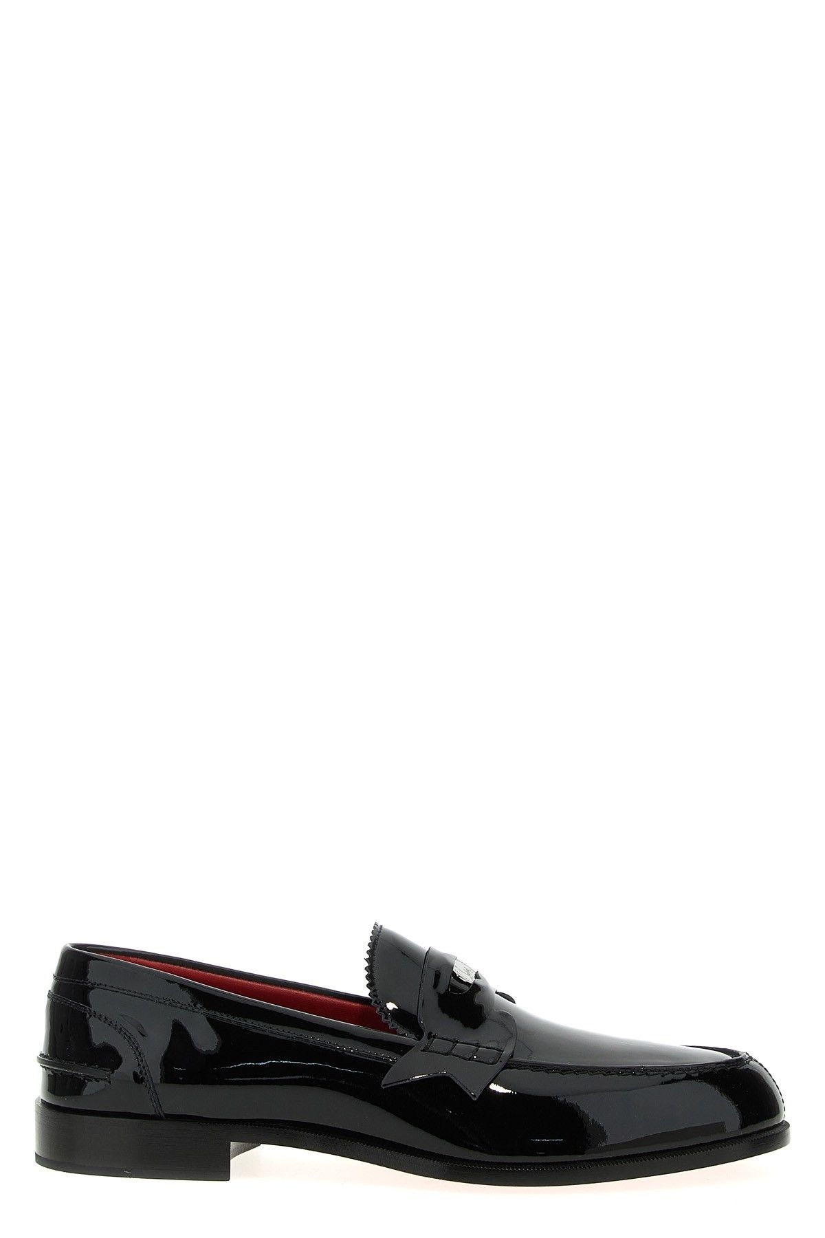 image of Christian Louboutin 'penny' Loafers in Black, Men's (Size 7)