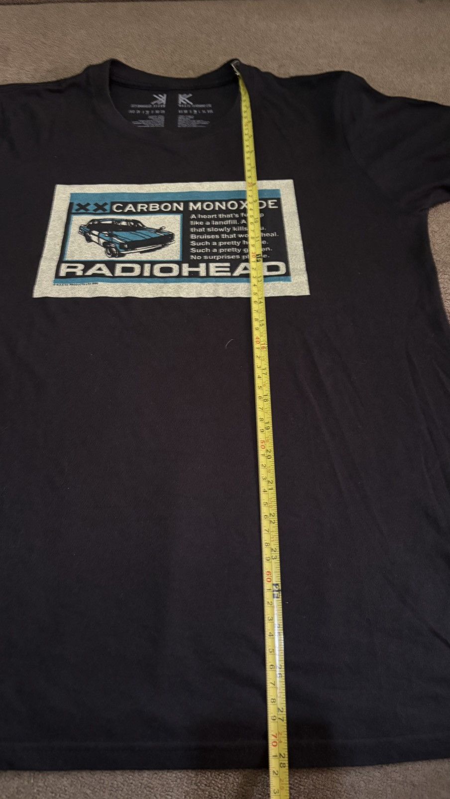 Band Tees Vtg Y2K Radiohead Shirt Size US M / EU 48-50 / 2 - 6 Thumbnail