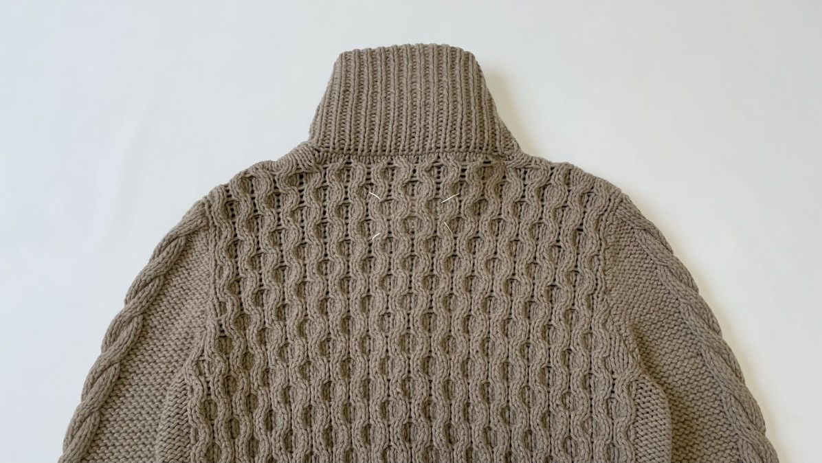 Maison Margiela A/W 09 Honeycomb Knit Wool Cardigan Size US M / EU 48-50 / 2 - 19 Thumbnail