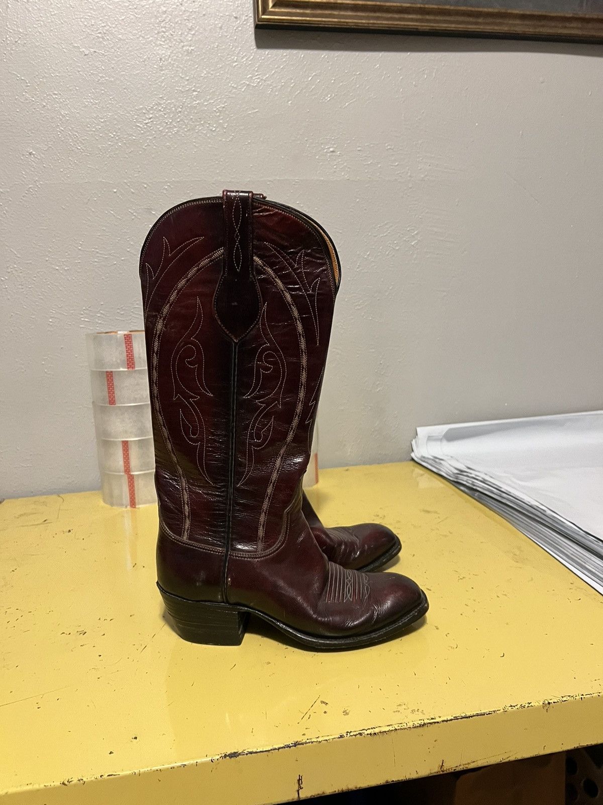 Lucchese Lucchese Cowboy Boots sz 4C Size US 4 / IT 34 - 6 Thumbnail