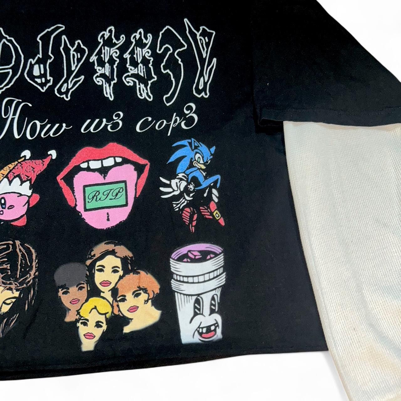Other Odyss3y 1 of 1 “HOW W3 COP3” vintage thermal tee Size US M / EU 48-50 / 2 - 3 Thumbnail