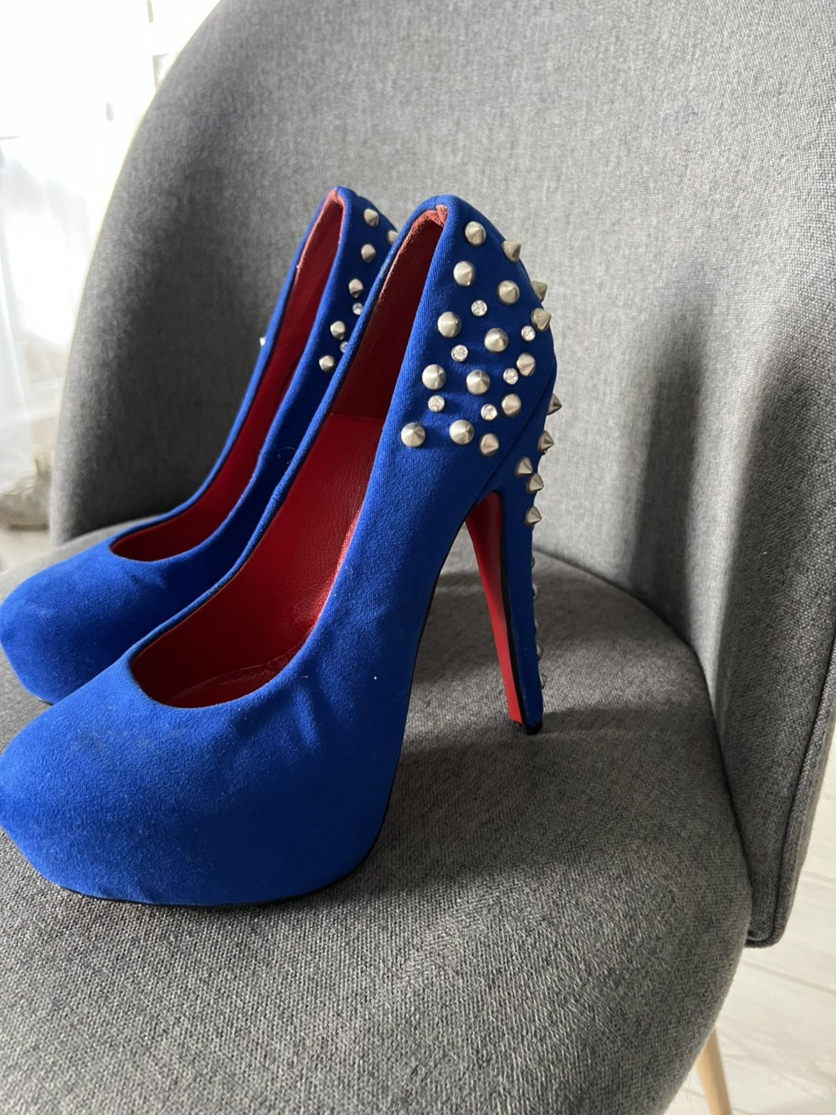 Christian Louboutin Christian Louboutin High Heels Red Sole Luxury Designe Pumps Size US 8 / IT 38 - 6 Thumbnail