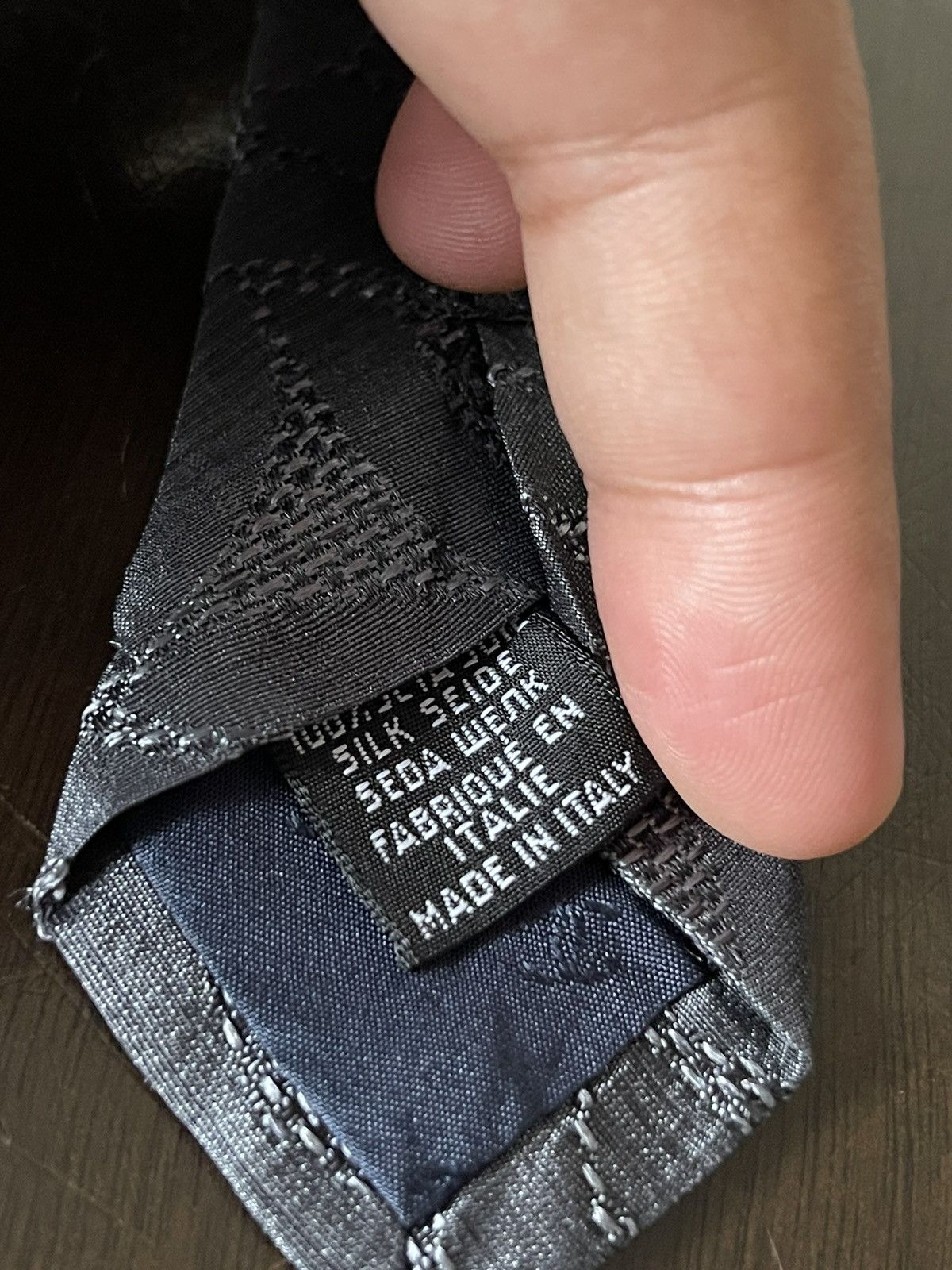 Chanel Chanel Silk Tie CC Monogram Size ONE SIZE - 6 Thumbnail