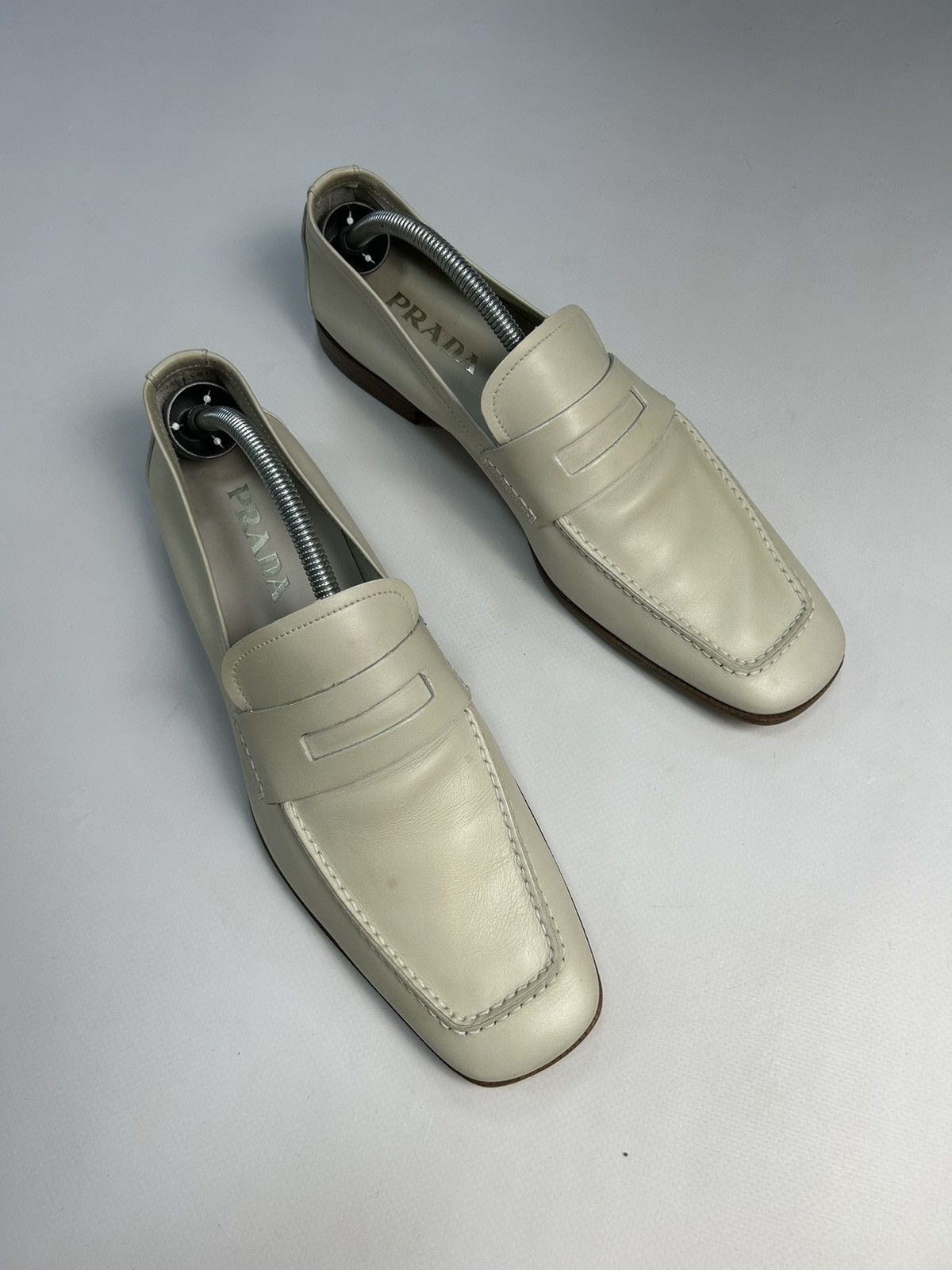 Prada Prada Milk Leather Casual Shoes Size US 9 / EU 42 - 4 Thumbnail