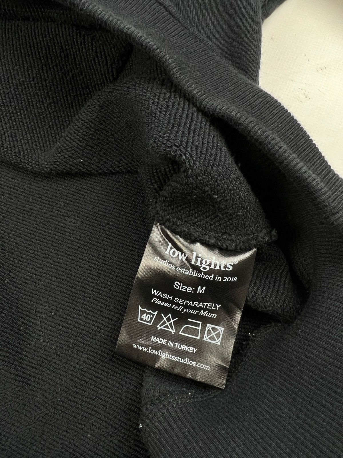 Other Low Lights hoodie heavyweight cotton body fit space star Size US M / EU 48-50 / 2 - 9 Thumbnail