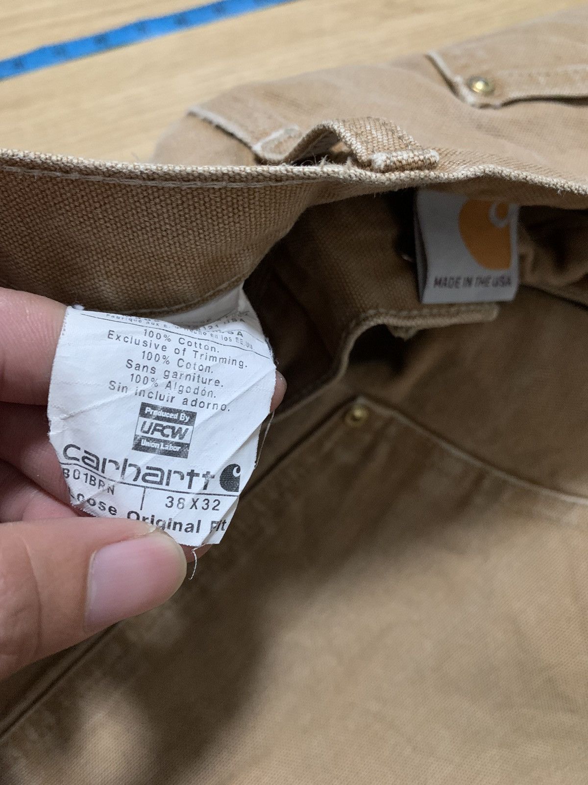 Carhartt Carhartt Double Knee Distressed Size US 36 / EU 52 - 9 Thumbnail