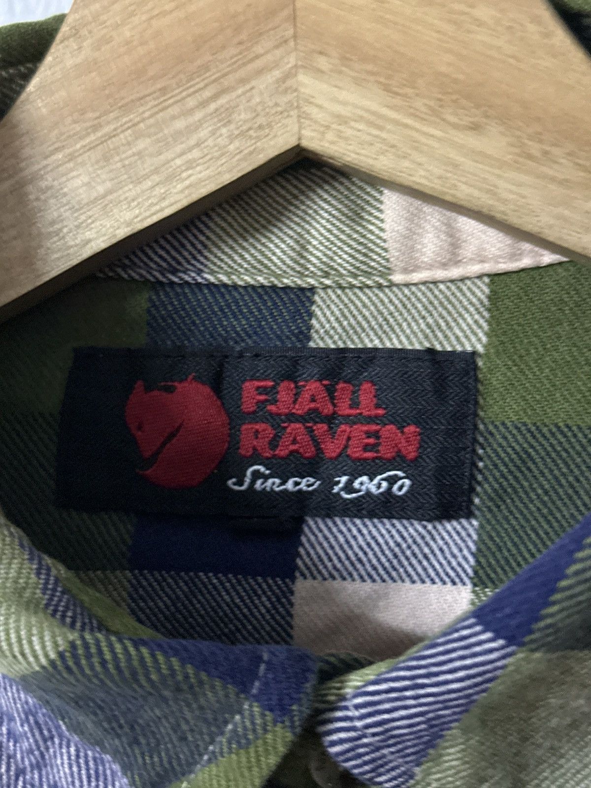 Fjallraven × Vintage Fjällräven Double Pocket Flannel L/S Button Up Size US M / EU 48-50 / 2 - 13 Thumbnail