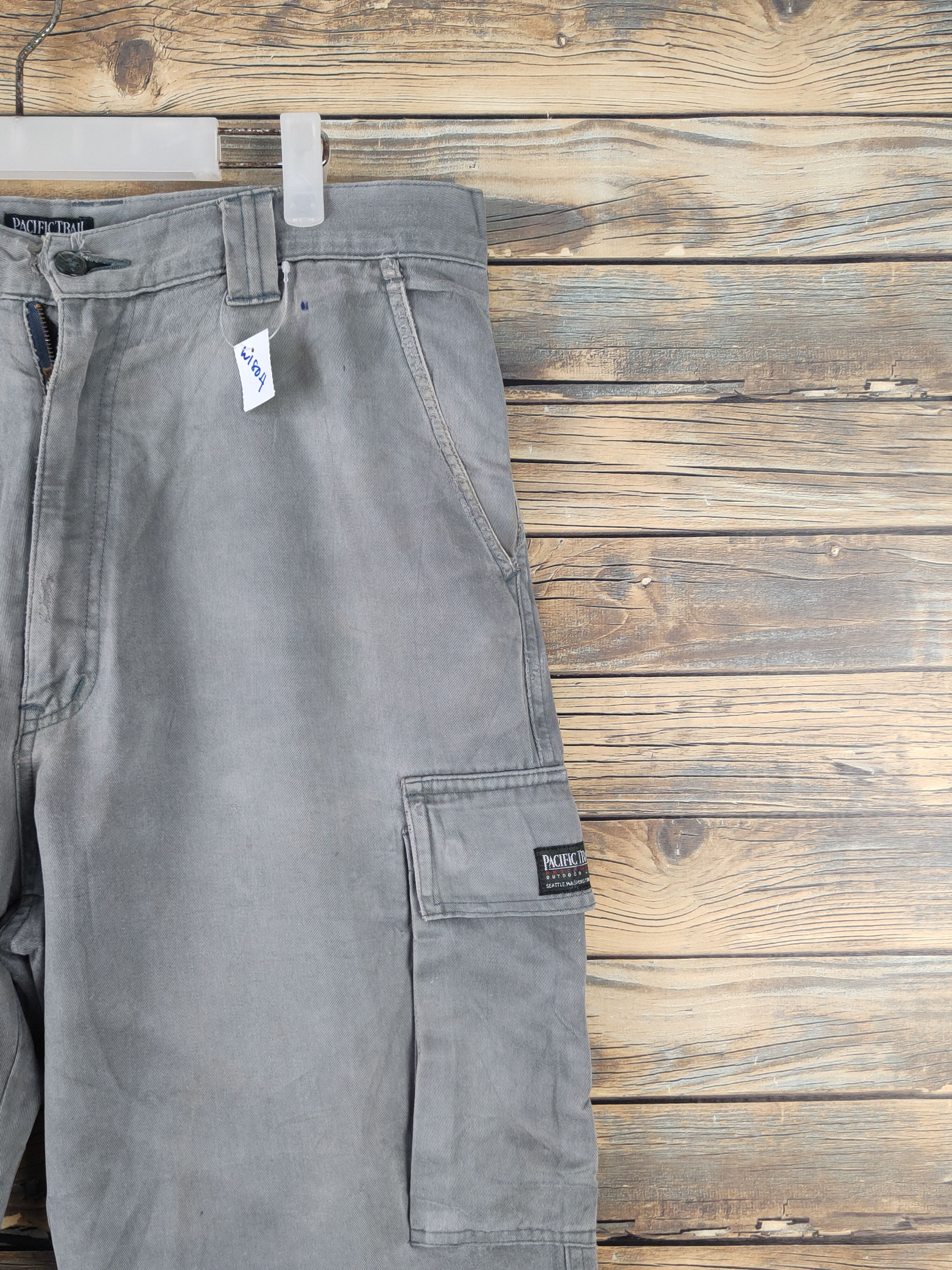 Pacific Trail Pacific Trail Gray Multipocket Tactical Cargo Pants #W1804 Size US 34 / EU 50 - 6 Thumbnail