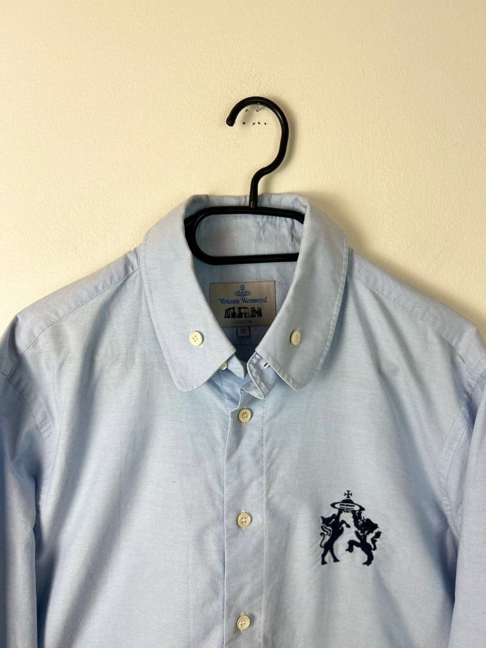 Vivienne Westwood Vivienne Westwood logo oxford shirt Size US L / EU 52-54 / 3 - 2 Thumbnail