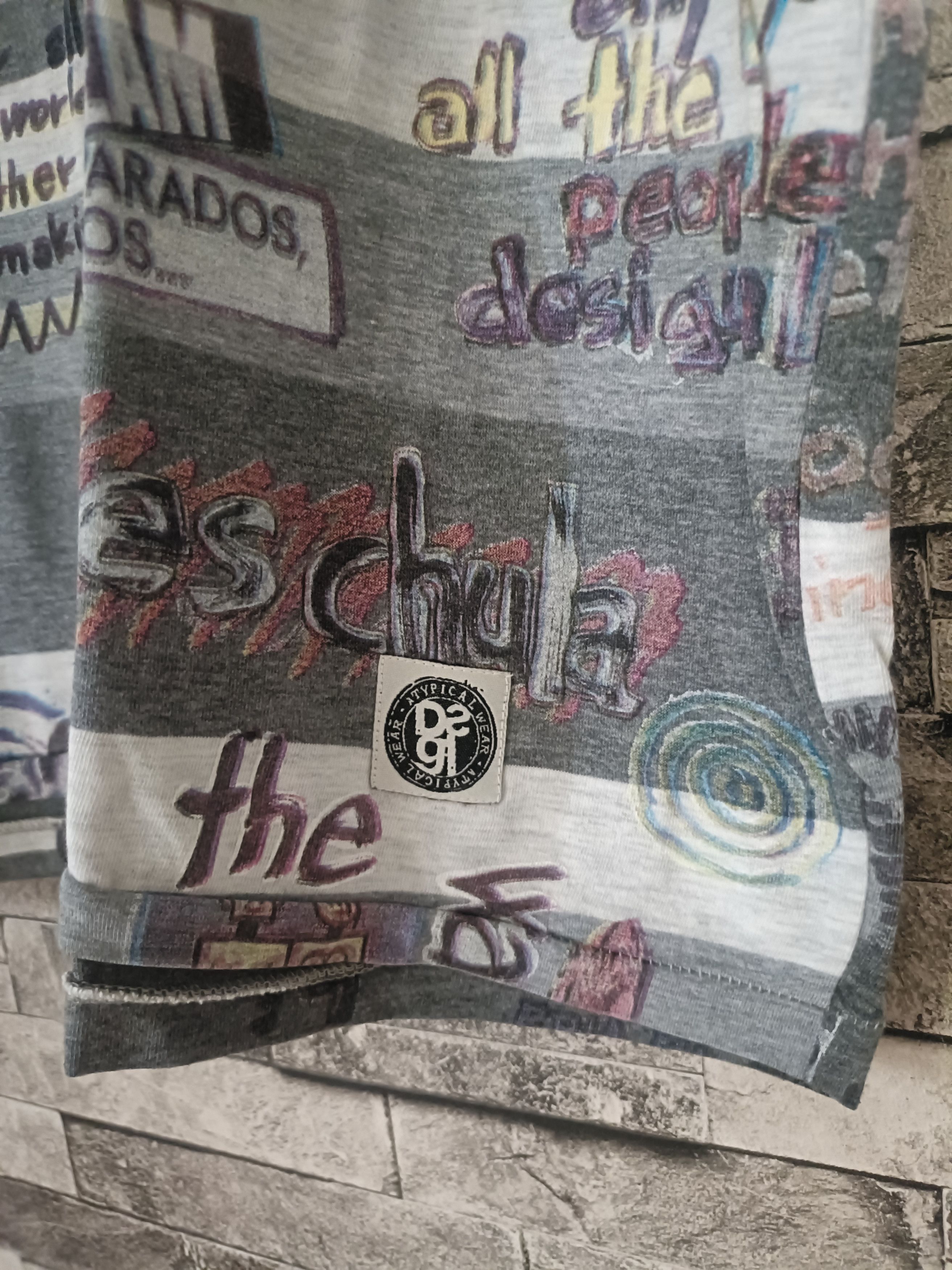 Desigual Desigual all over print tshirt Size US XL / EU 56 / 4 - 2 Thumbnail